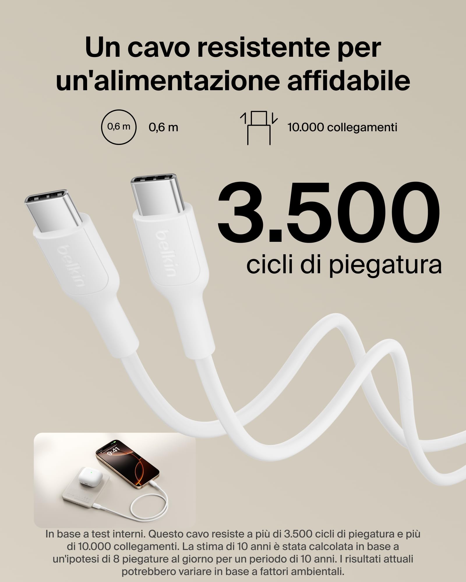 belkin-boostcharge-power-bank-magnetico-5000mah-qi2-7-5w-ultra-sottile-con-anell image 5