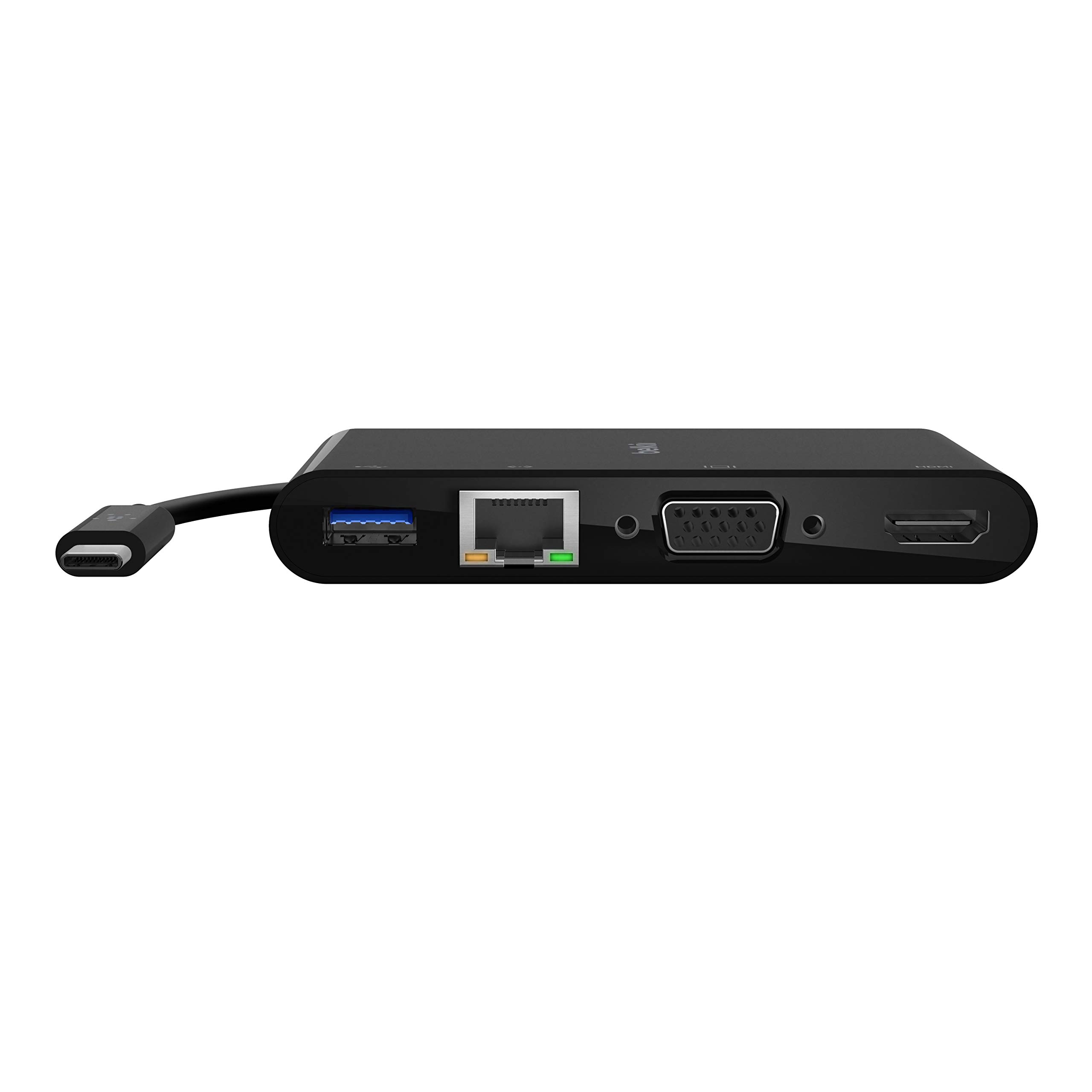 belkin-usb-c-multimedia-adapter-hub-con-hdmi-4k-vga-usb-a-3-0-e-gigabit-ethernet image 2