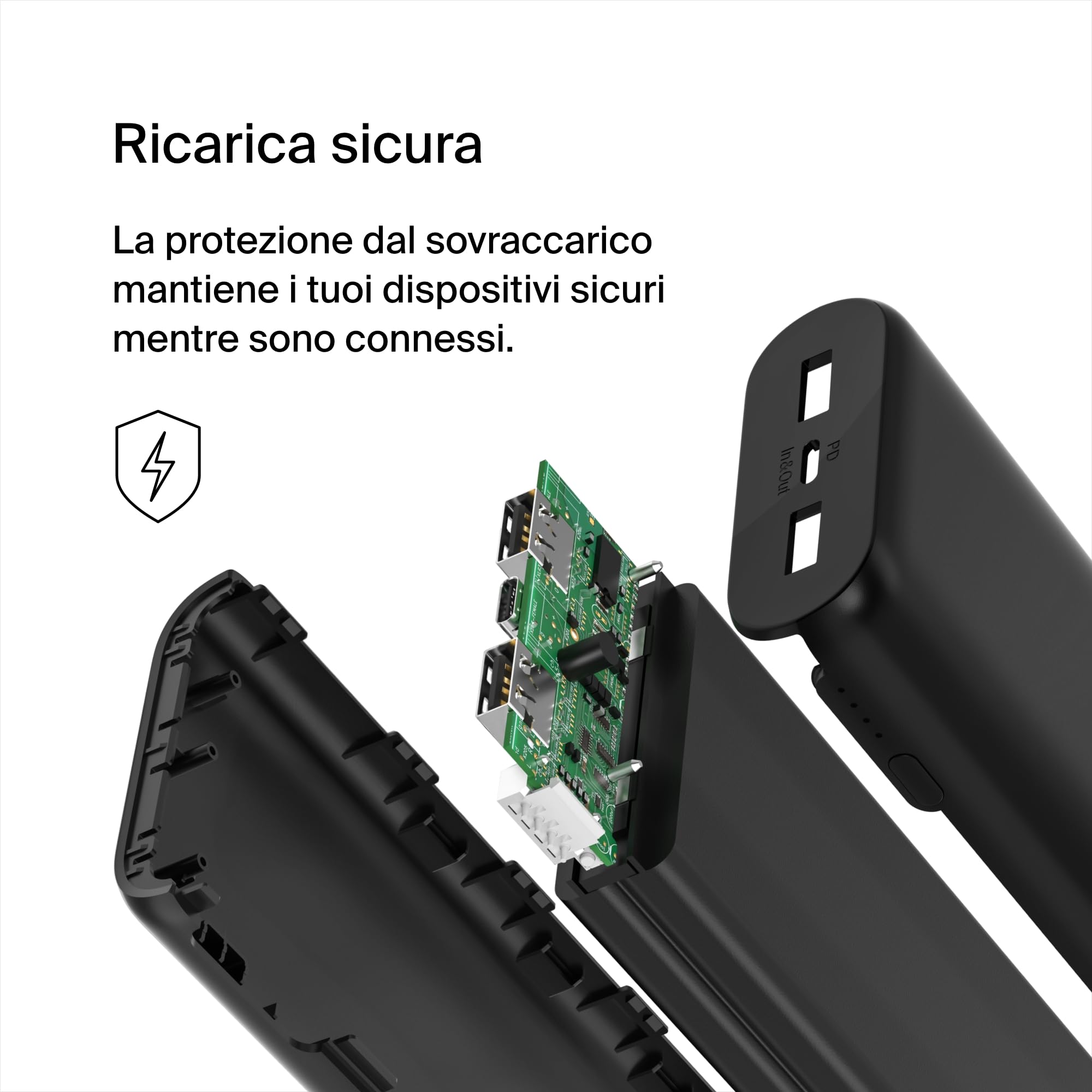 belkin-boostcharge-power-bank-20000-mah-compatta-con-3-porte-usb-c-2-usb-a-pd-20 image 3