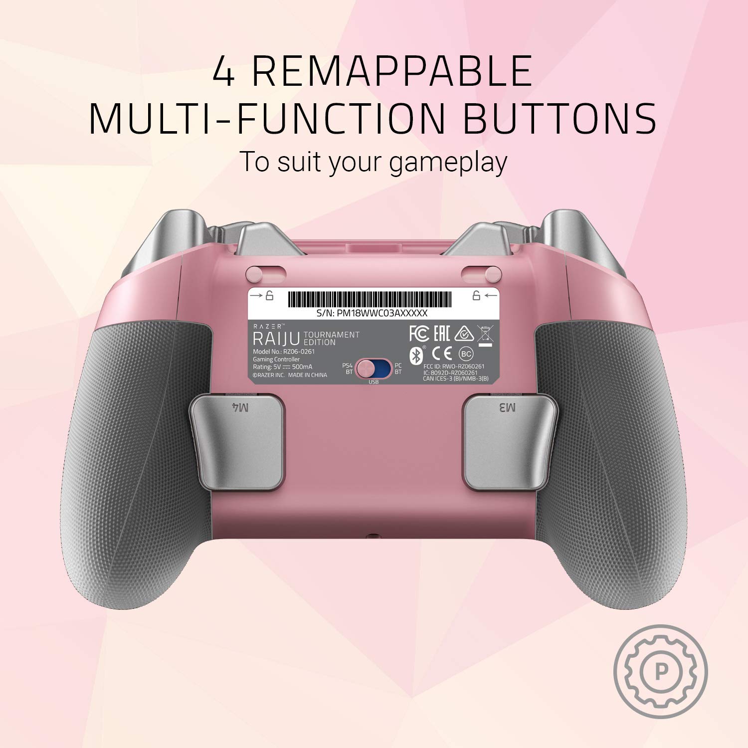 razer-raiju-tournament-edition-quartz-2019-controller-gaming-wireless-e-cablato- image 5