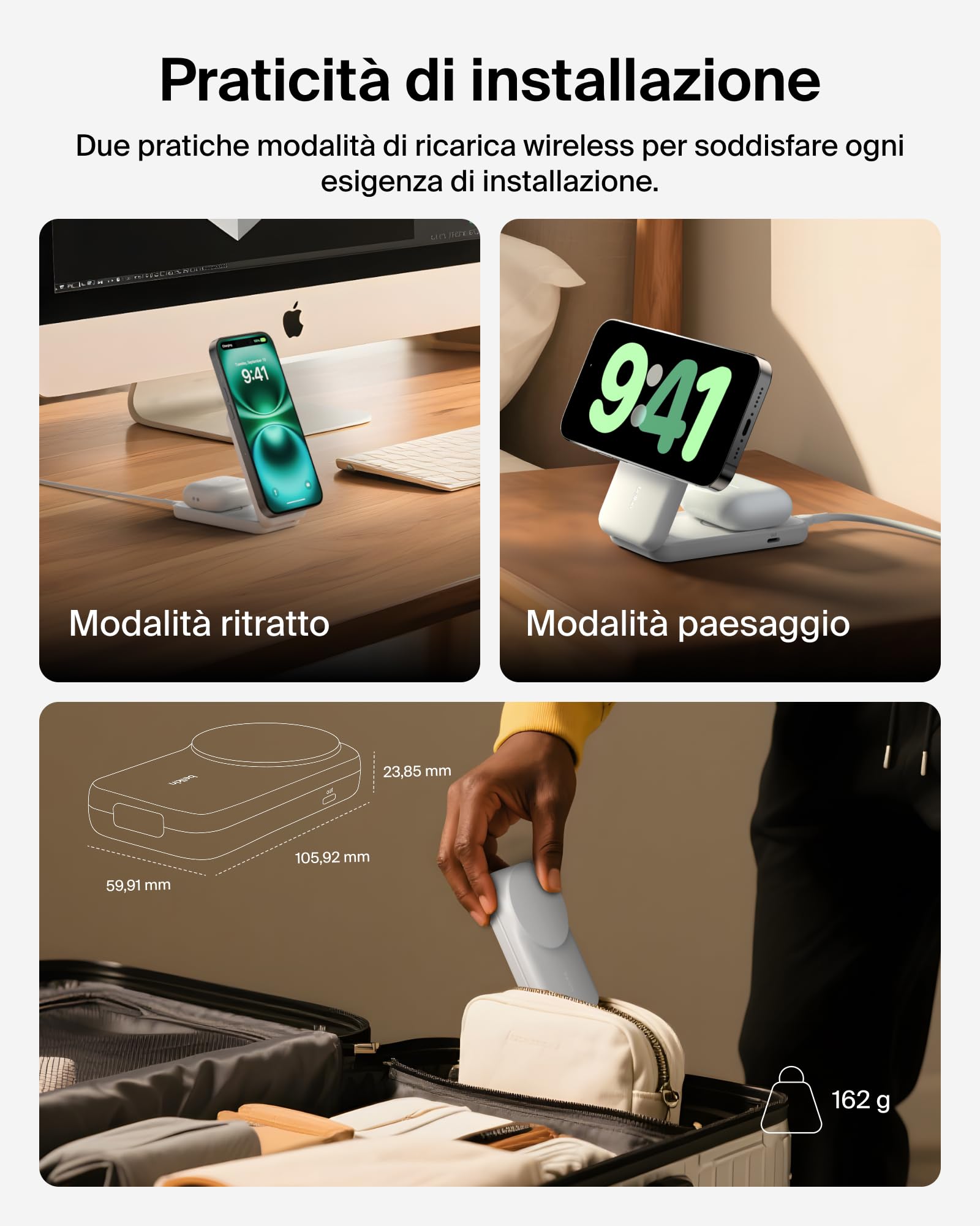 belkin-ultracharge-caricatore-wireless-qi2-2-in-1-25w-compatibile-magsafe-per-ip image 5