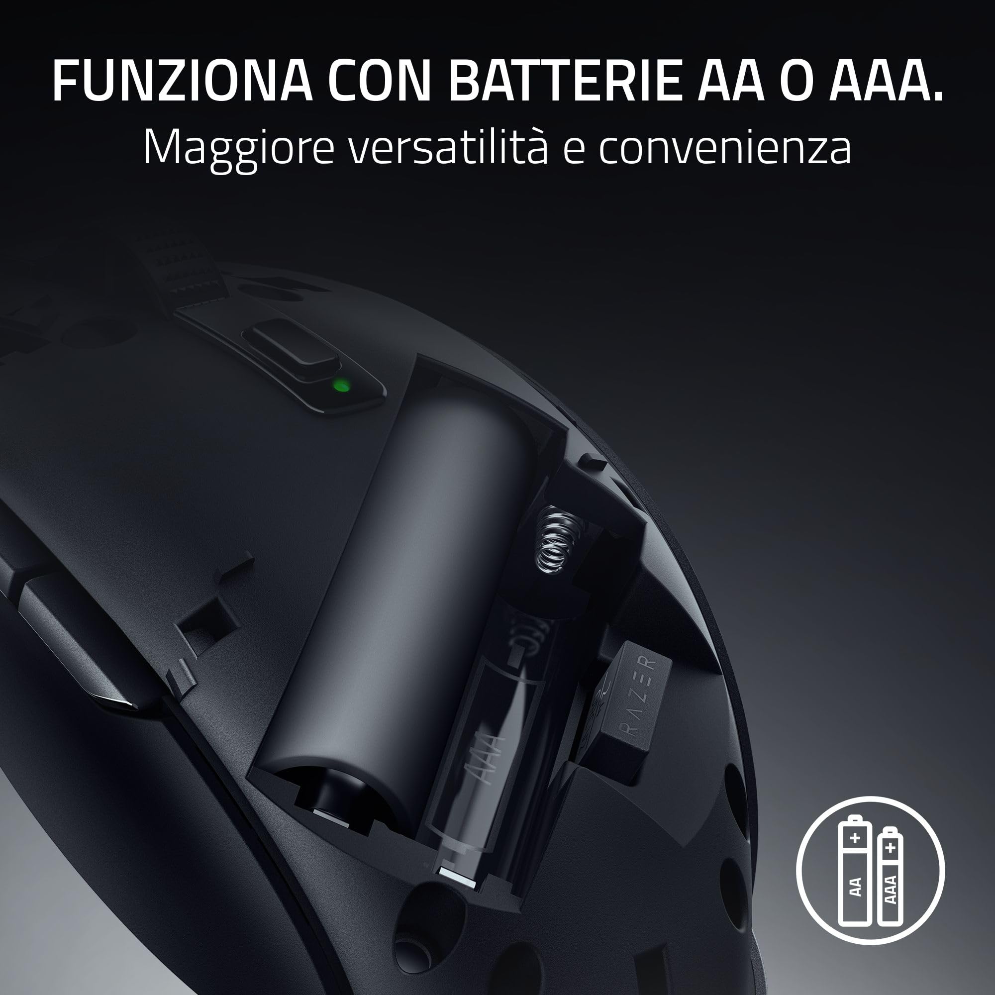 razer-orochi-v2-mouse-gaming-wireless-portatile-nero-sensore-18k-dpi-switch-gen- image 7