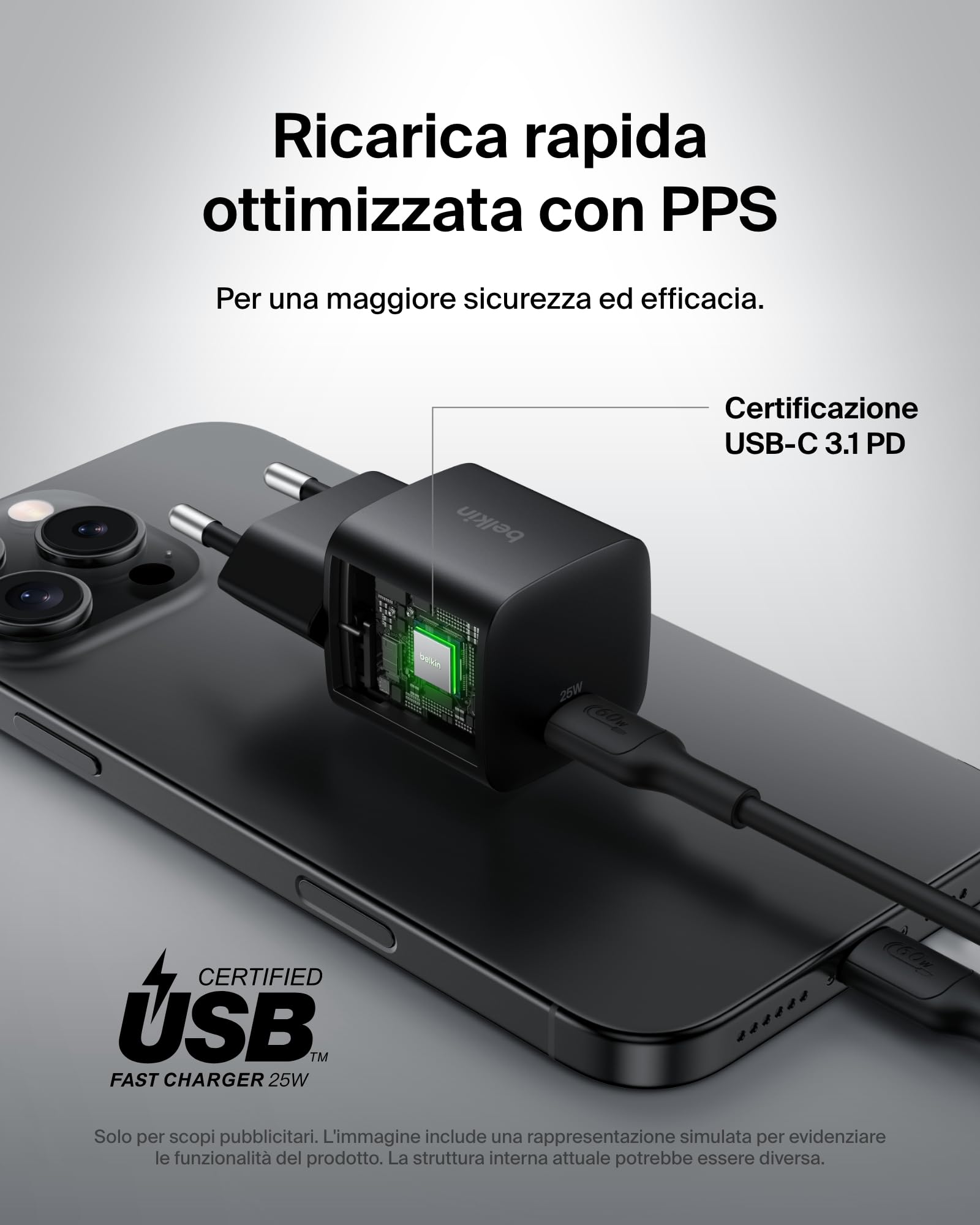 belkin-caricatore-usb-c-da-25-w-con-ricarica-rapida-pd-3-0-e-pps-per-iphone-16-1 image 4