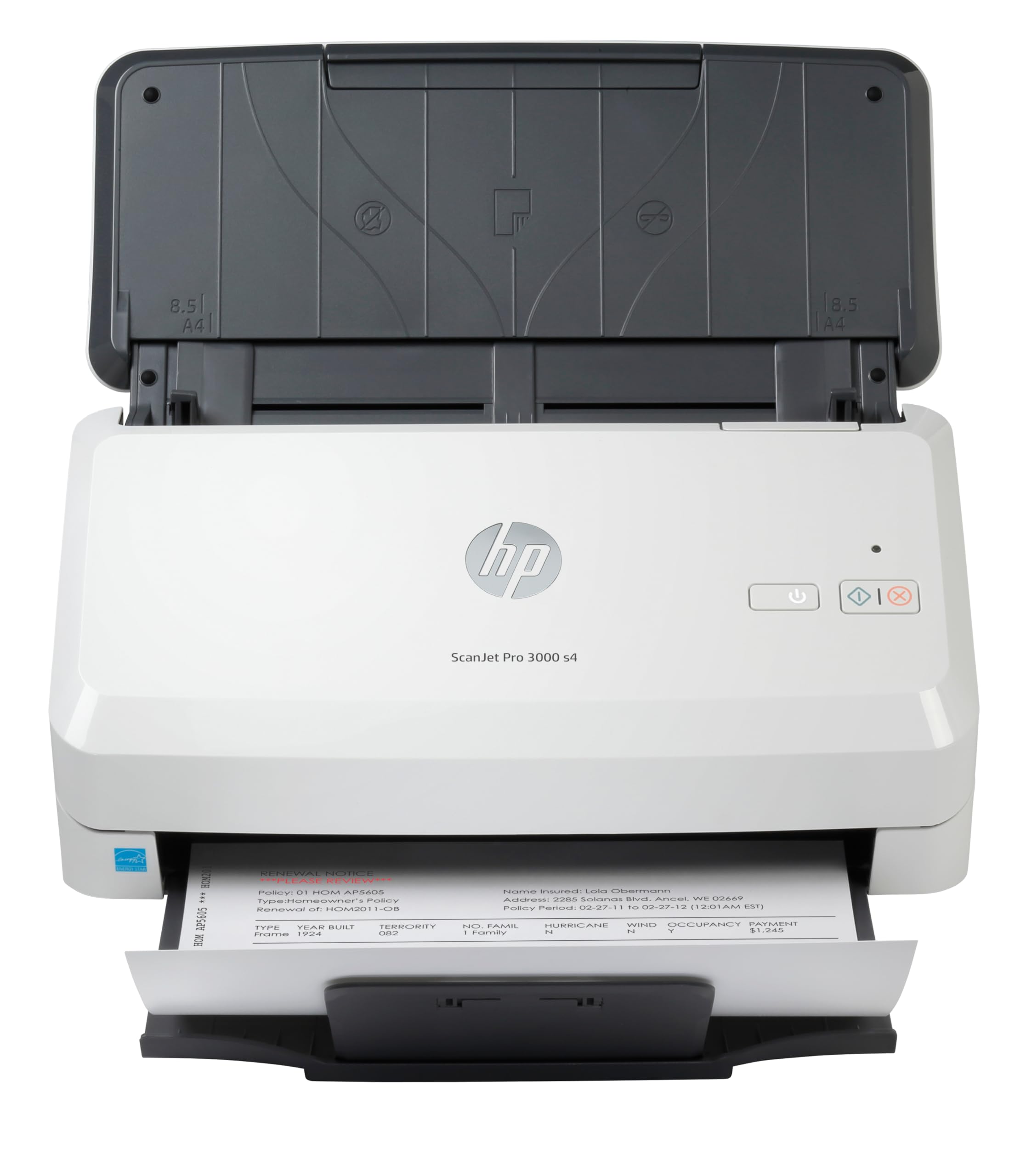 hp-scanjet-pro-3000-s4-6fw07a-scanner-documentale-adf-duplex-40-ppm-80-ipm-con-o image 1