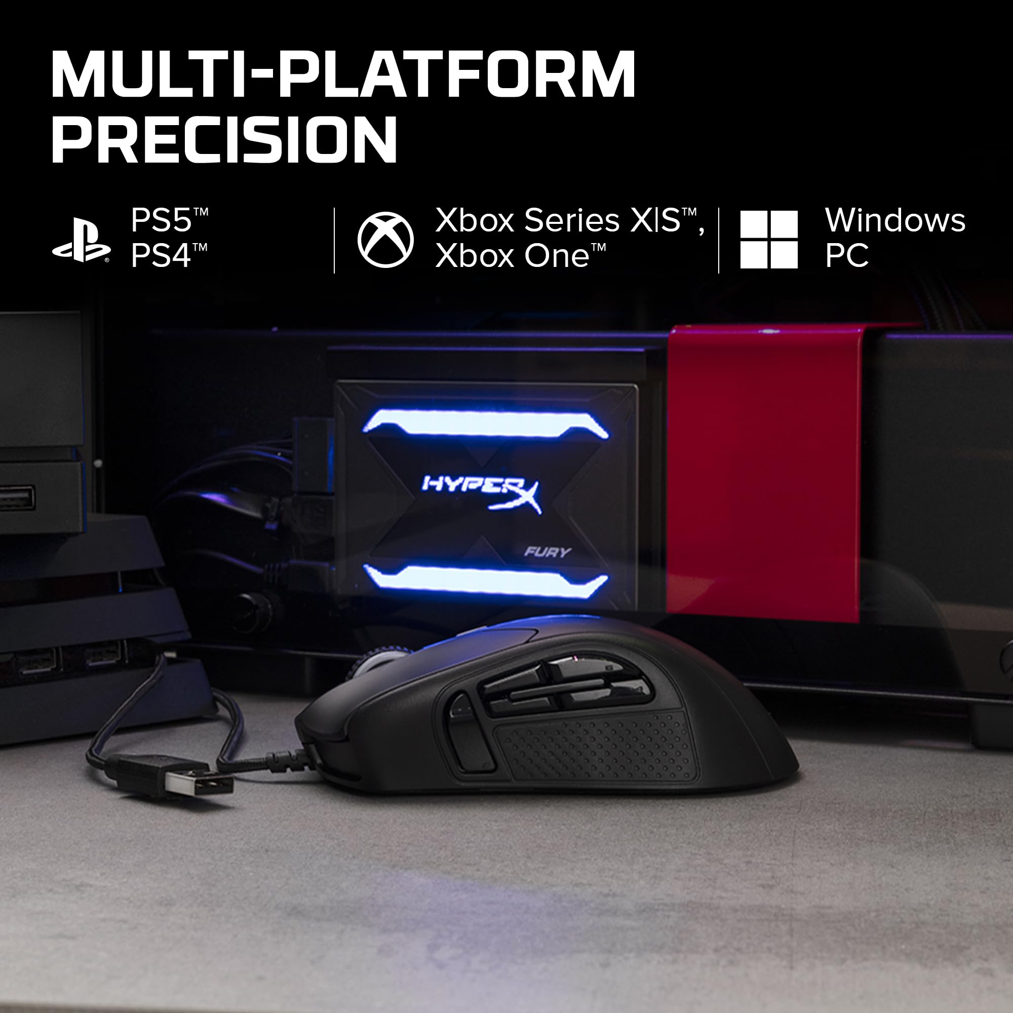 hp-hyperx-pulsefire-raid-mouse-gaming-cablato-rgb-11-tasti-programmabili-sensore image 8