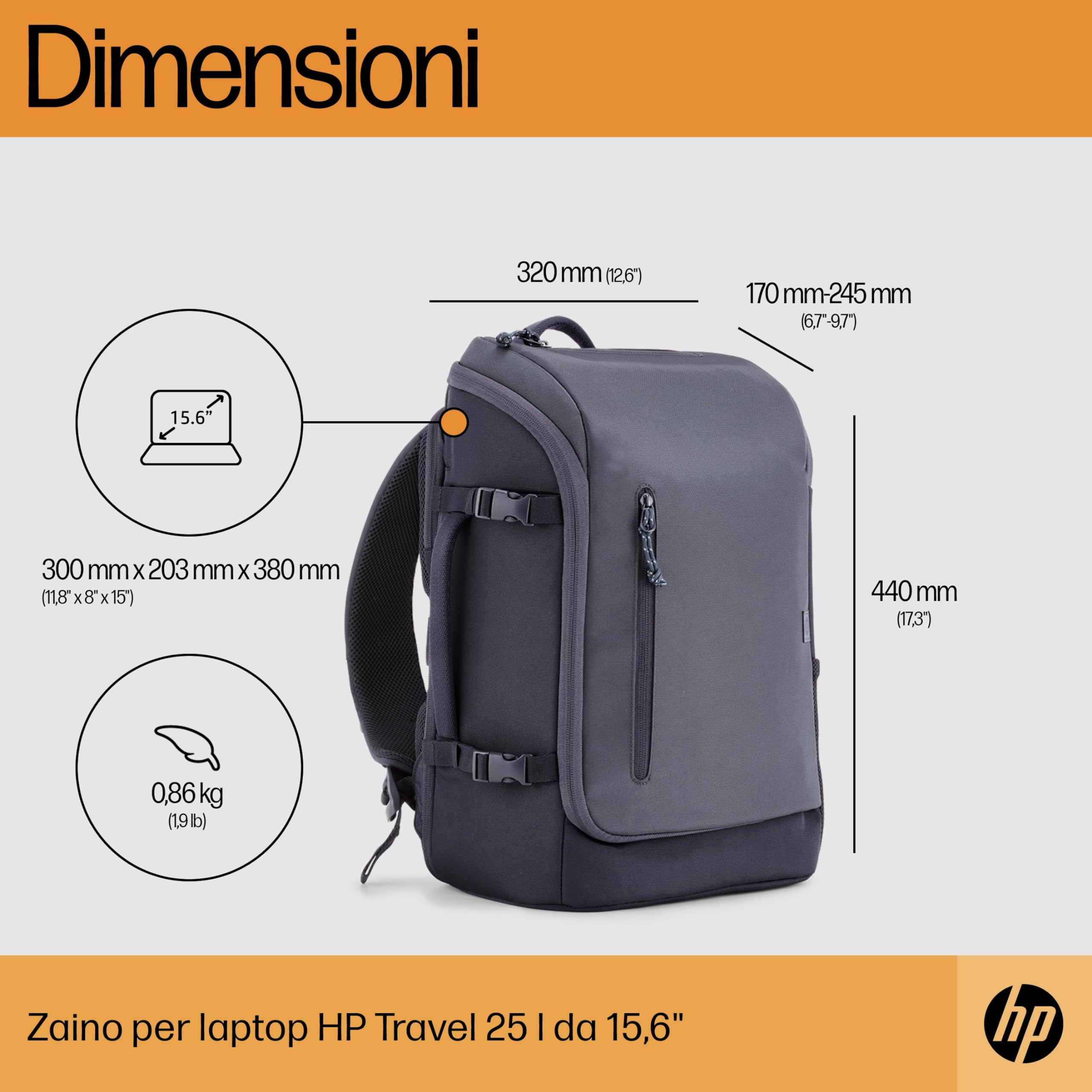 hp-laptop-backpack-per-laptop-15-6-zaino-unisex-idrorepellente-con-zip-bloccabil image 6