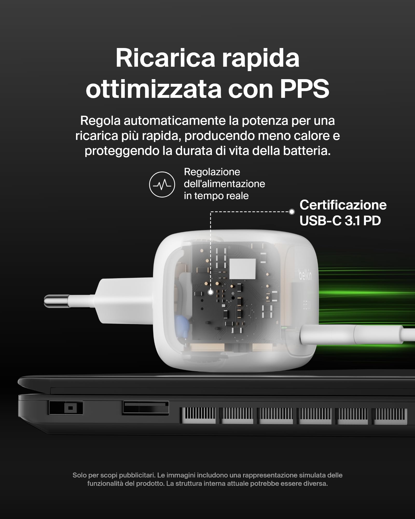 belkin-caricatore-usb-c-da-muro-65w-ricarica-rapida-pd-3-1-per-iphone-16-15-14-1 image 5