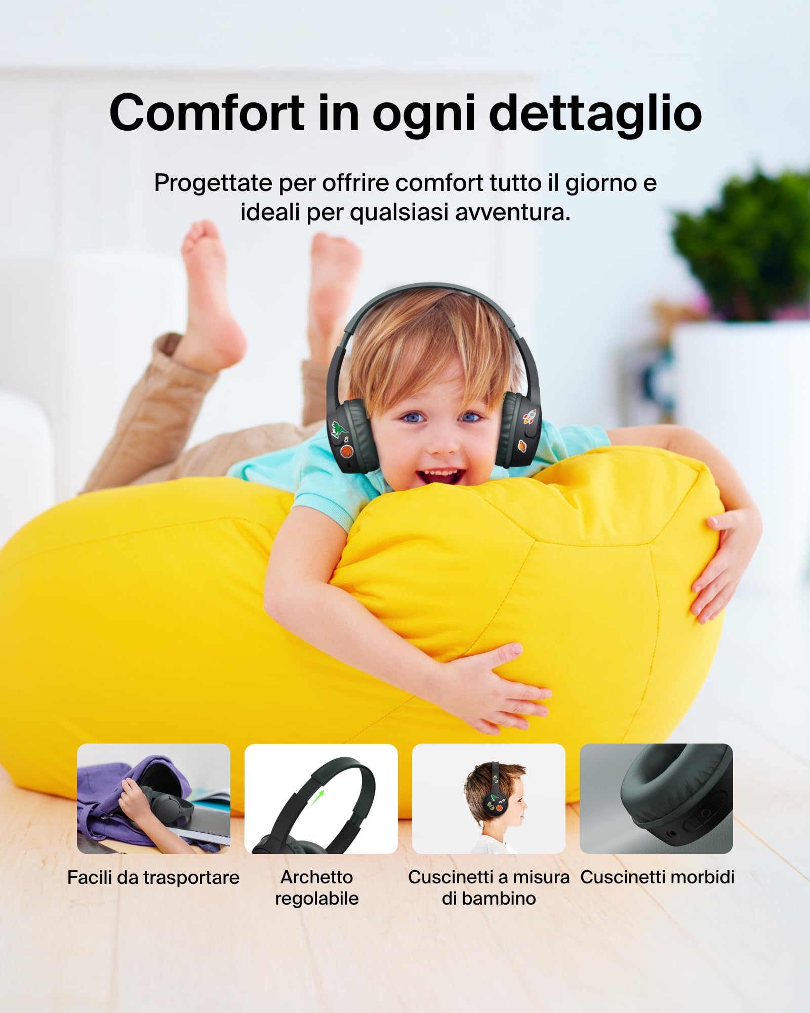belkin-soundform-mini-cuffie-wireless-over-ear-per-bambini-con-microfono-30-ore- image 7