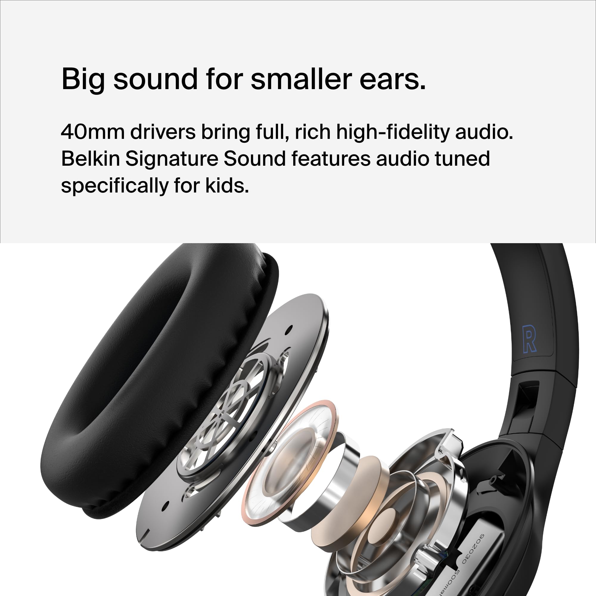 belkin-soundform-inspire-cuffie-wireless-over-ear-bluetooth-per-bambini-microfon image 4