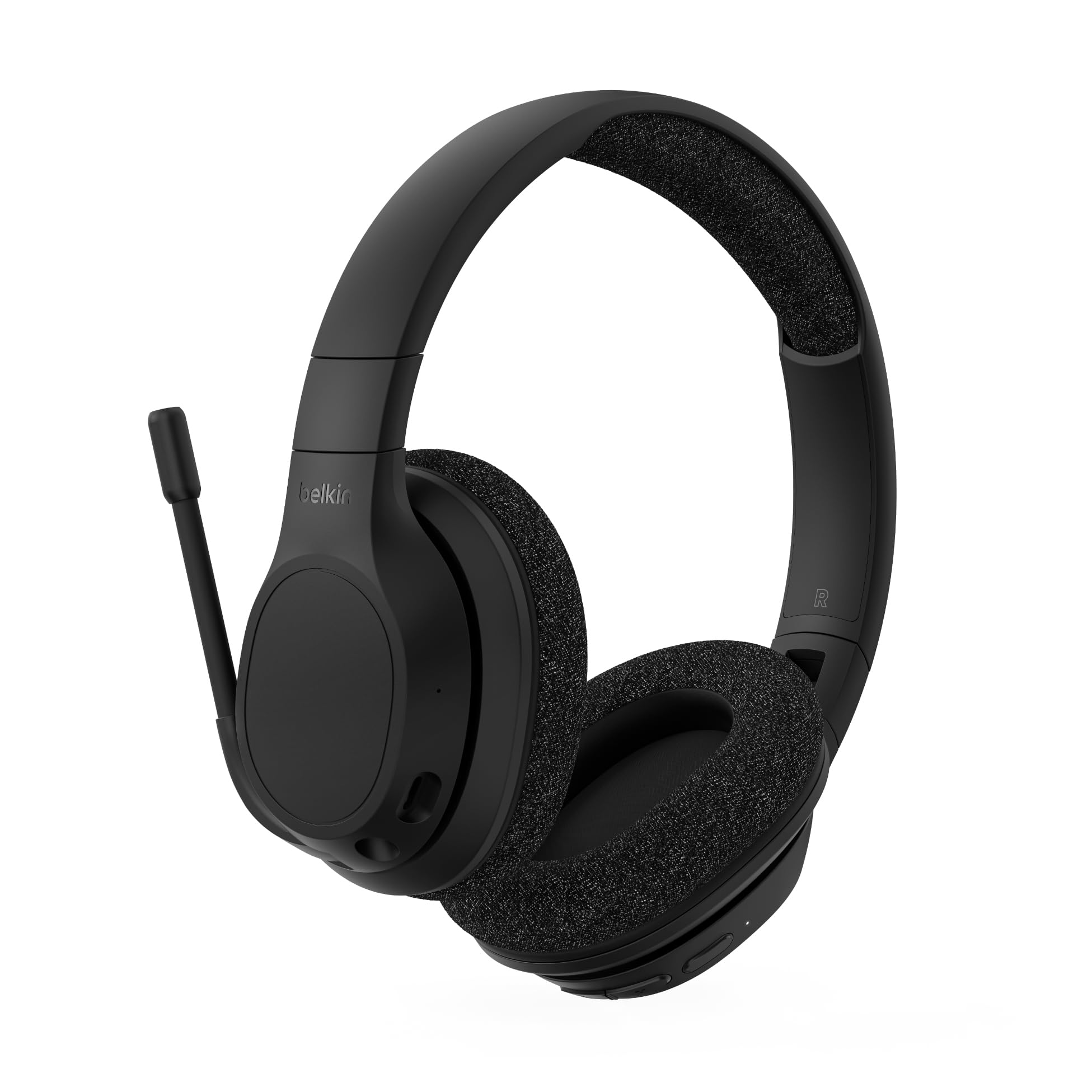belkin-soundform-adapt-cuffie-wireless-over-ear-bluetooth-con-microfono-a-bracci image 1