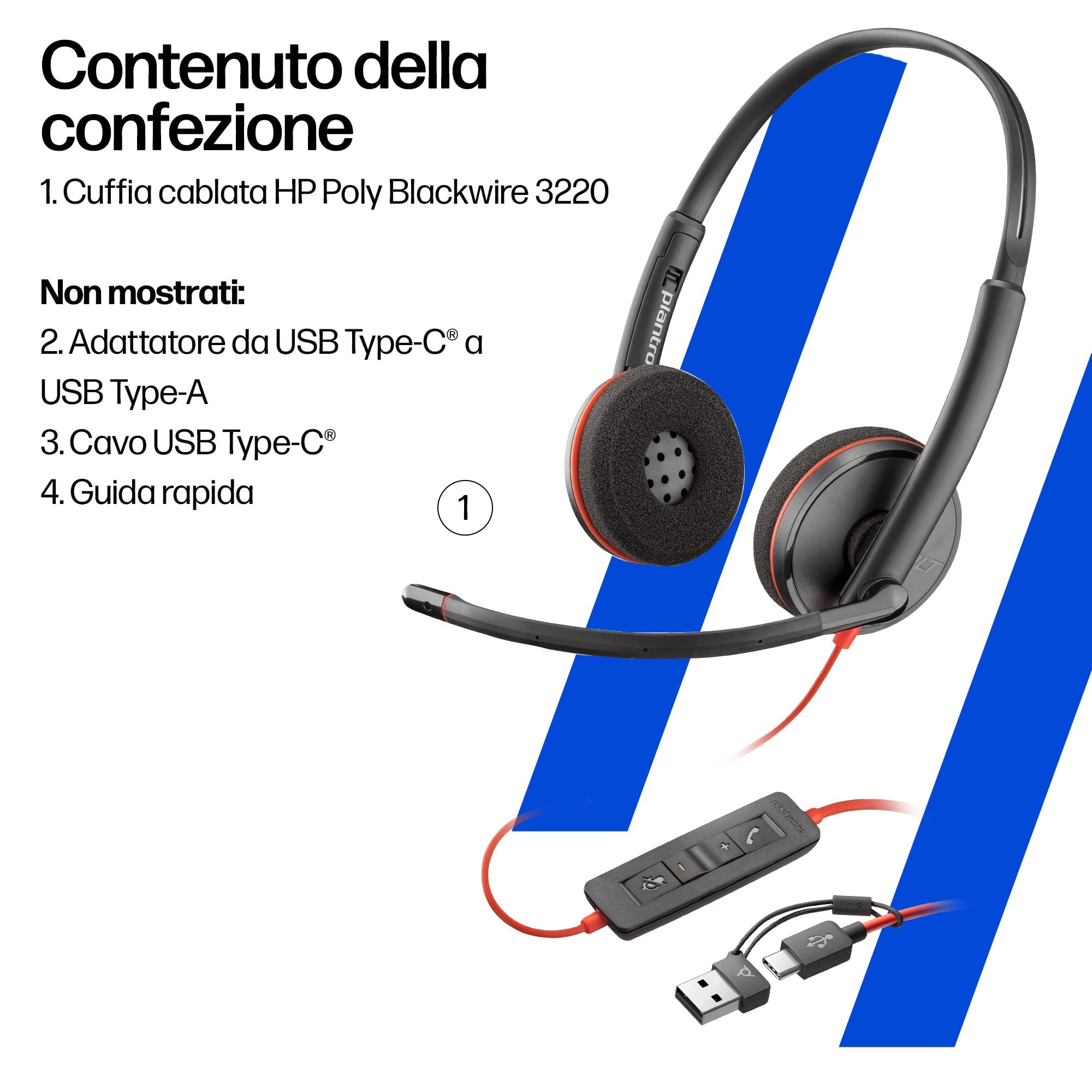 poly-blackwire-3220-cuffie-cablate-usb-a-usb-c-3-5-mm-con-microfono-a-riduzione- image 7