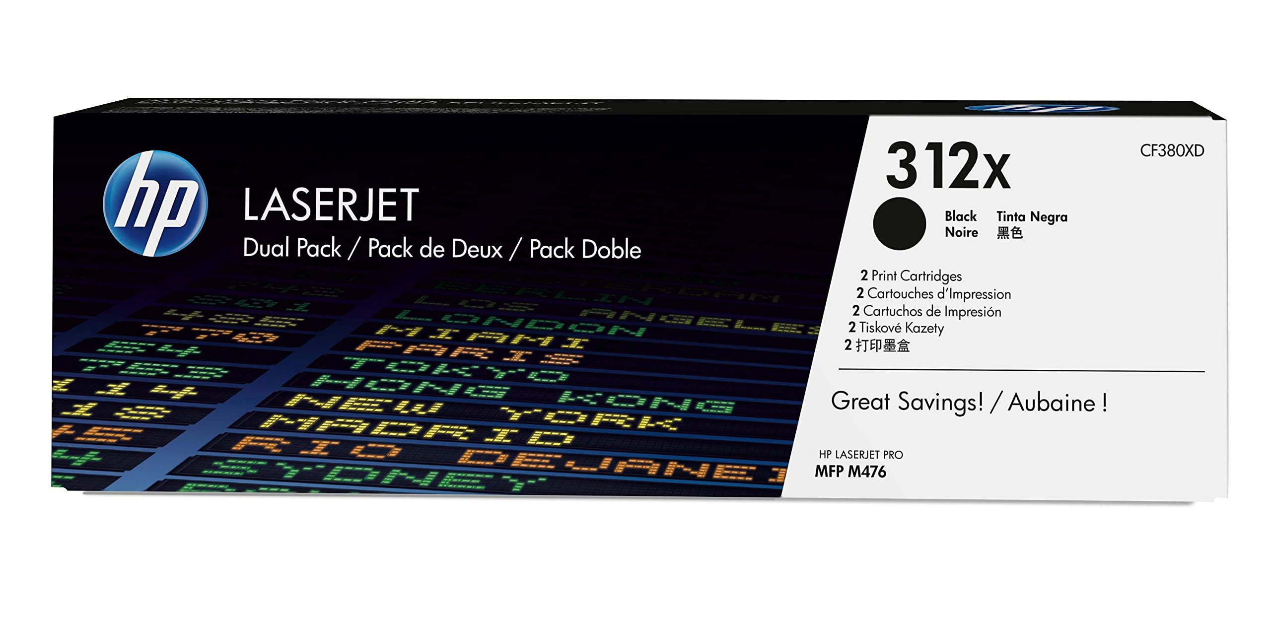 hp-312x-cf380xd-multipack-da-2-cartucce-toner-originali-nero-4400-pagine-compati image 1