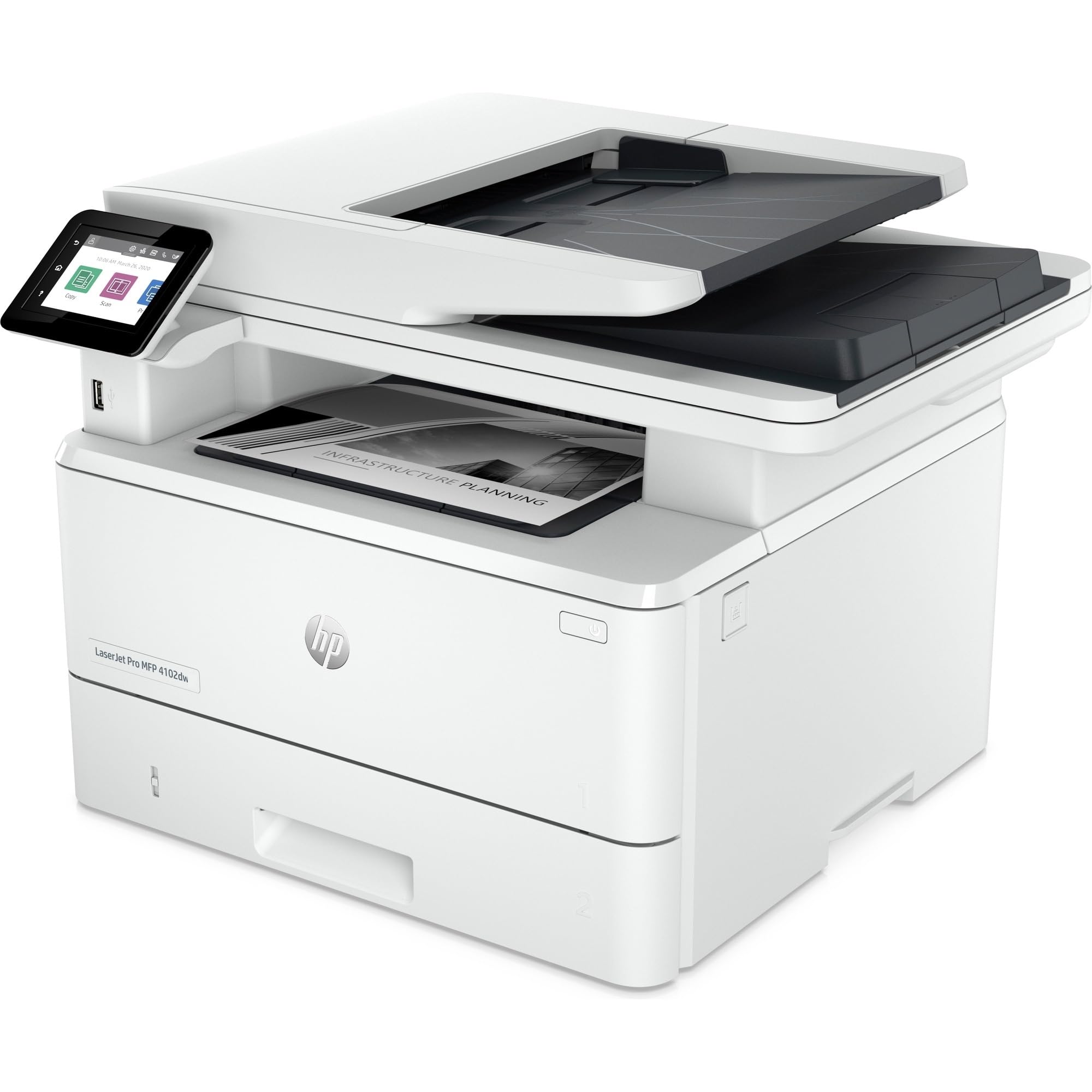 hp-laserjet-pro-mfp-4102dw-2z622f-stampante-multifunzione-laser-a4-bianco-e-nero image 2