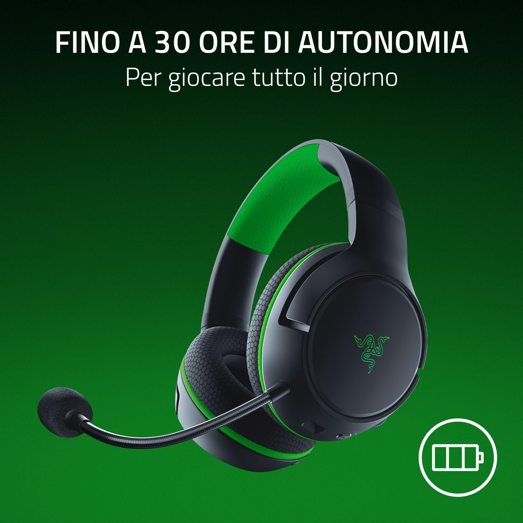 razer-kaira-hyperspeed-cuffie-gaming-wireless-per-xbox-hyperspeed-2-4-ghz-driver image 7