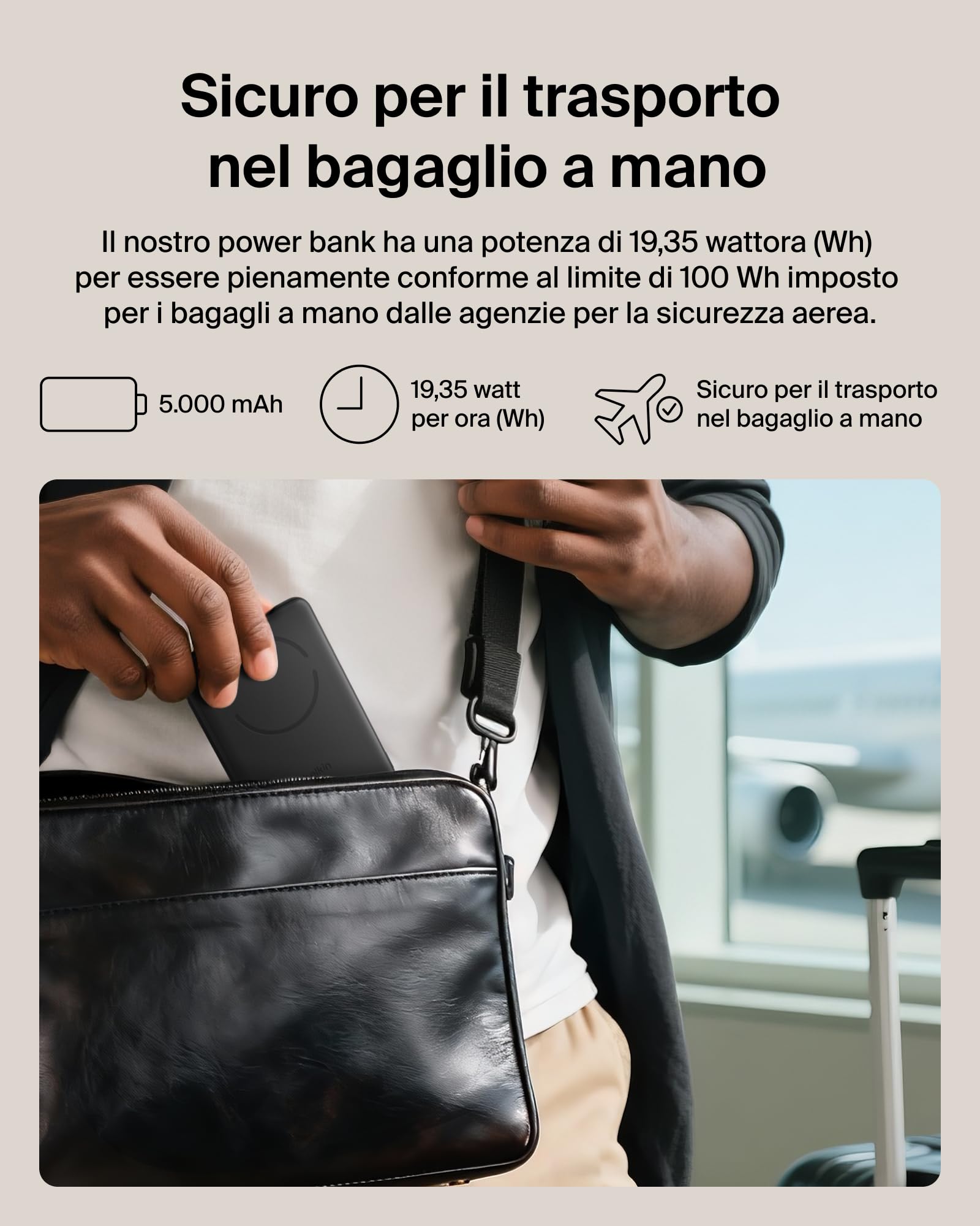 belkin-boostcharge-power-bank-magnetico-5000-mah-qi2-15w-con-anello-magnetico-e- image 5