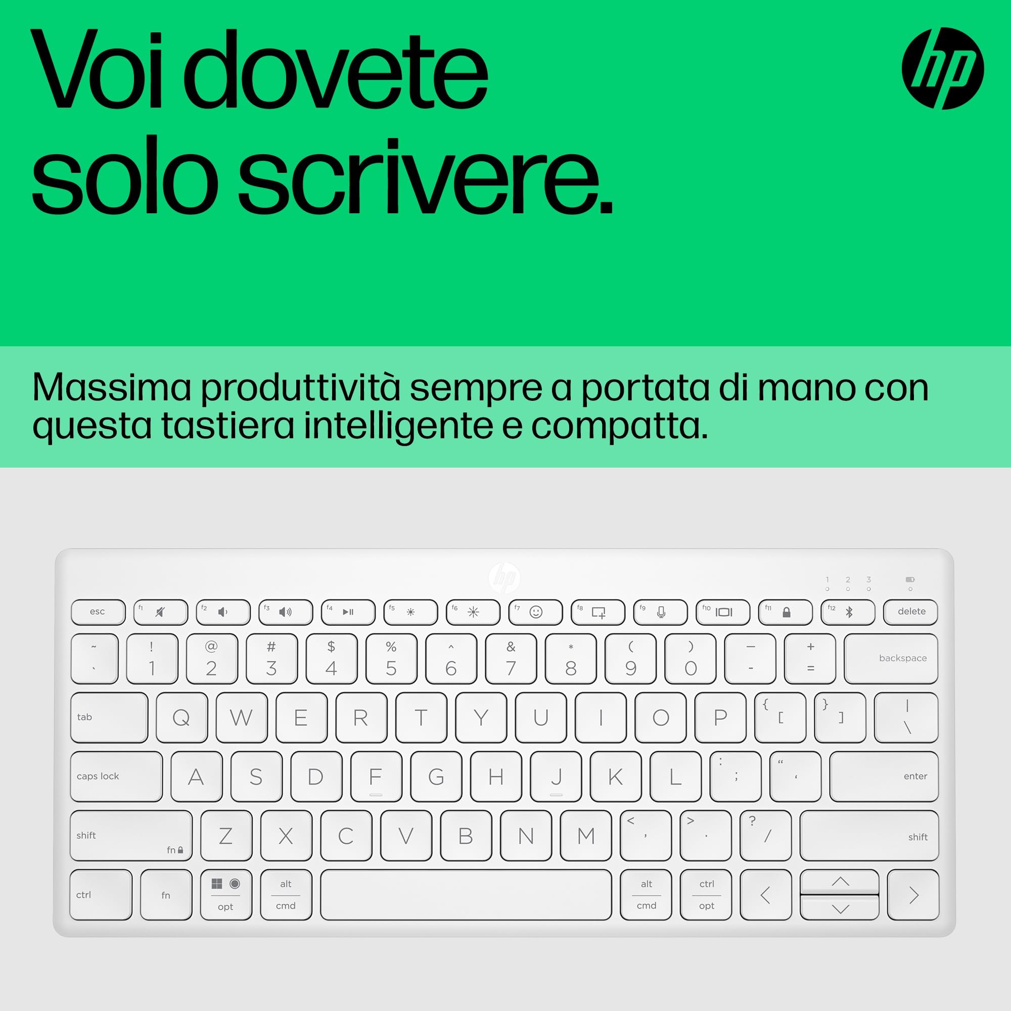 hp-350-tastiera-wireless-e-bluetooth-5-2-multi-dispositivo-layout-italiano-bianc image 8