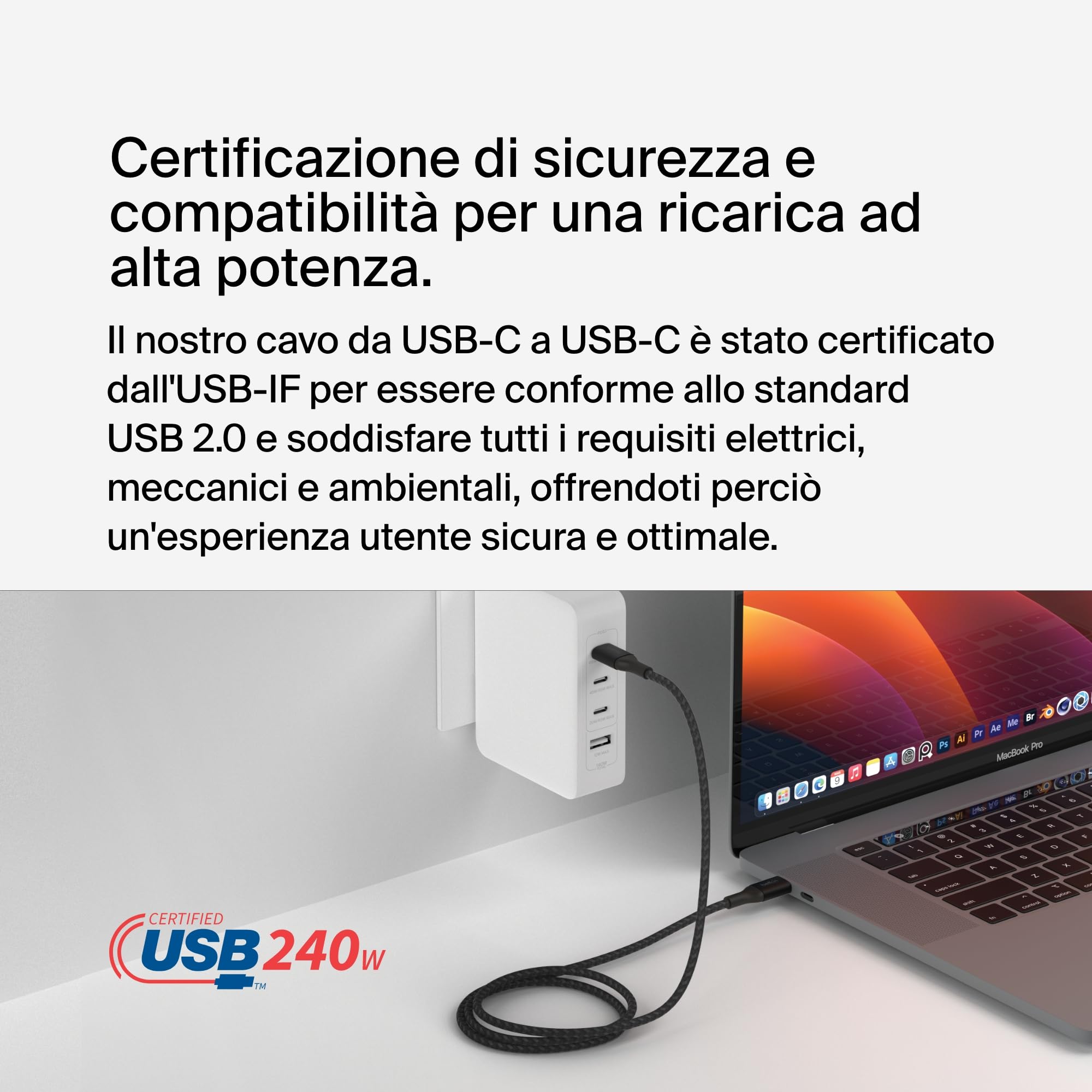 belkin-boostcharge-cavo-usb-c-a-usb-c-240-w-power-delivery-certificato-usb-if-ca image 5