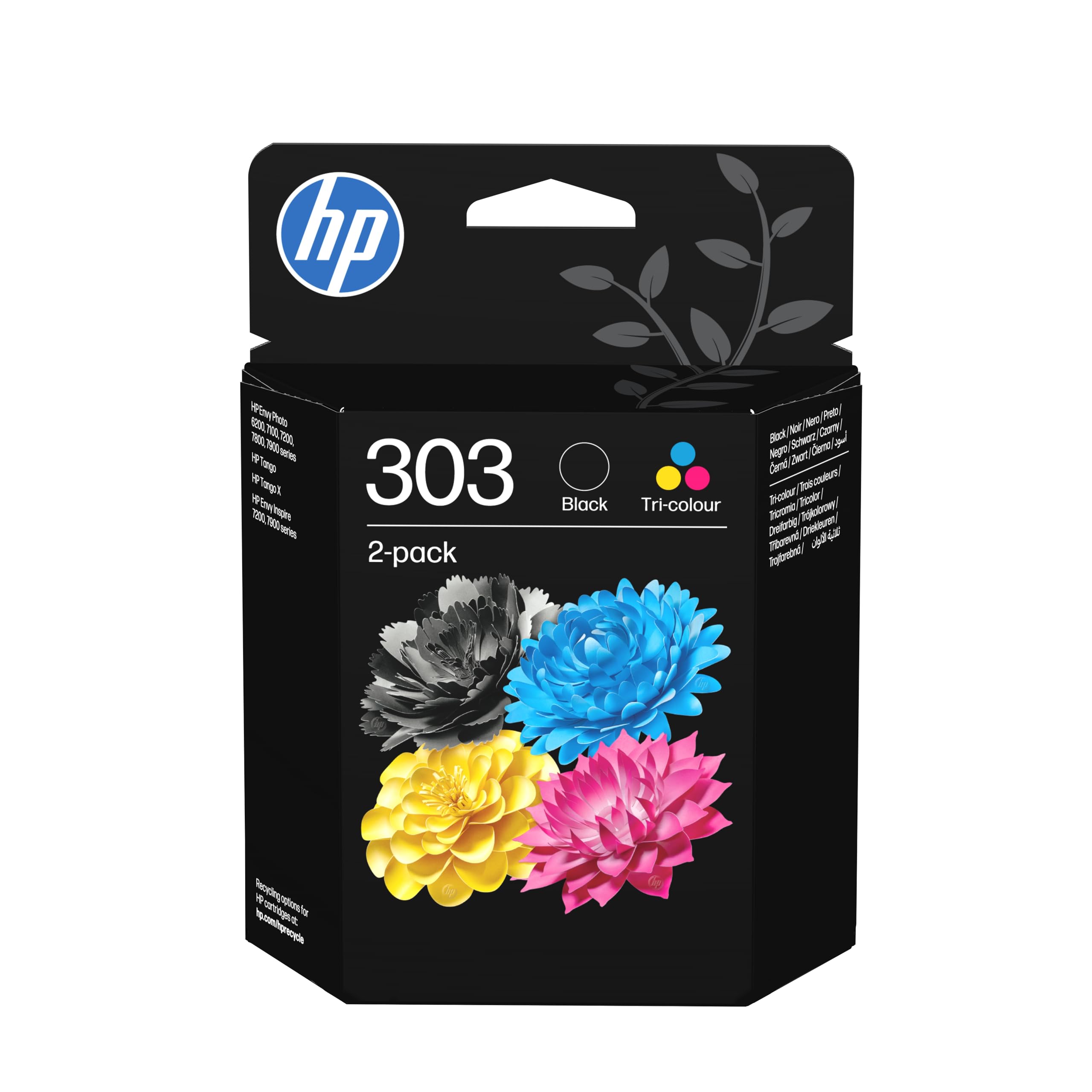 hp-303-3ym92ae-confezione-2-cartucce-originali-nero-e-tricolore-per-envy-photo-6 image 1