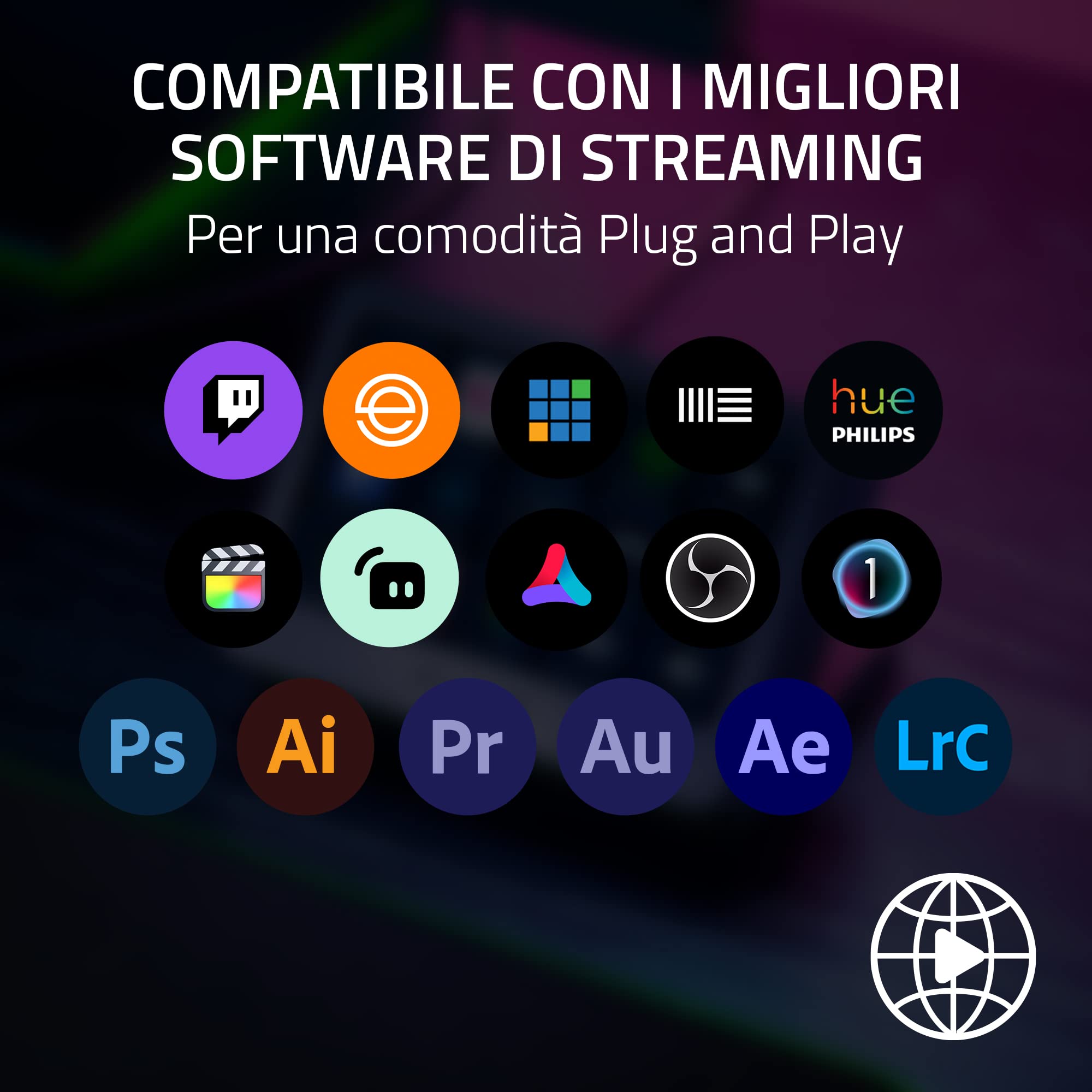razer-stream-controller-x-controller-di-streaming-all-in-one-con-15-pulsanti-swi image 5