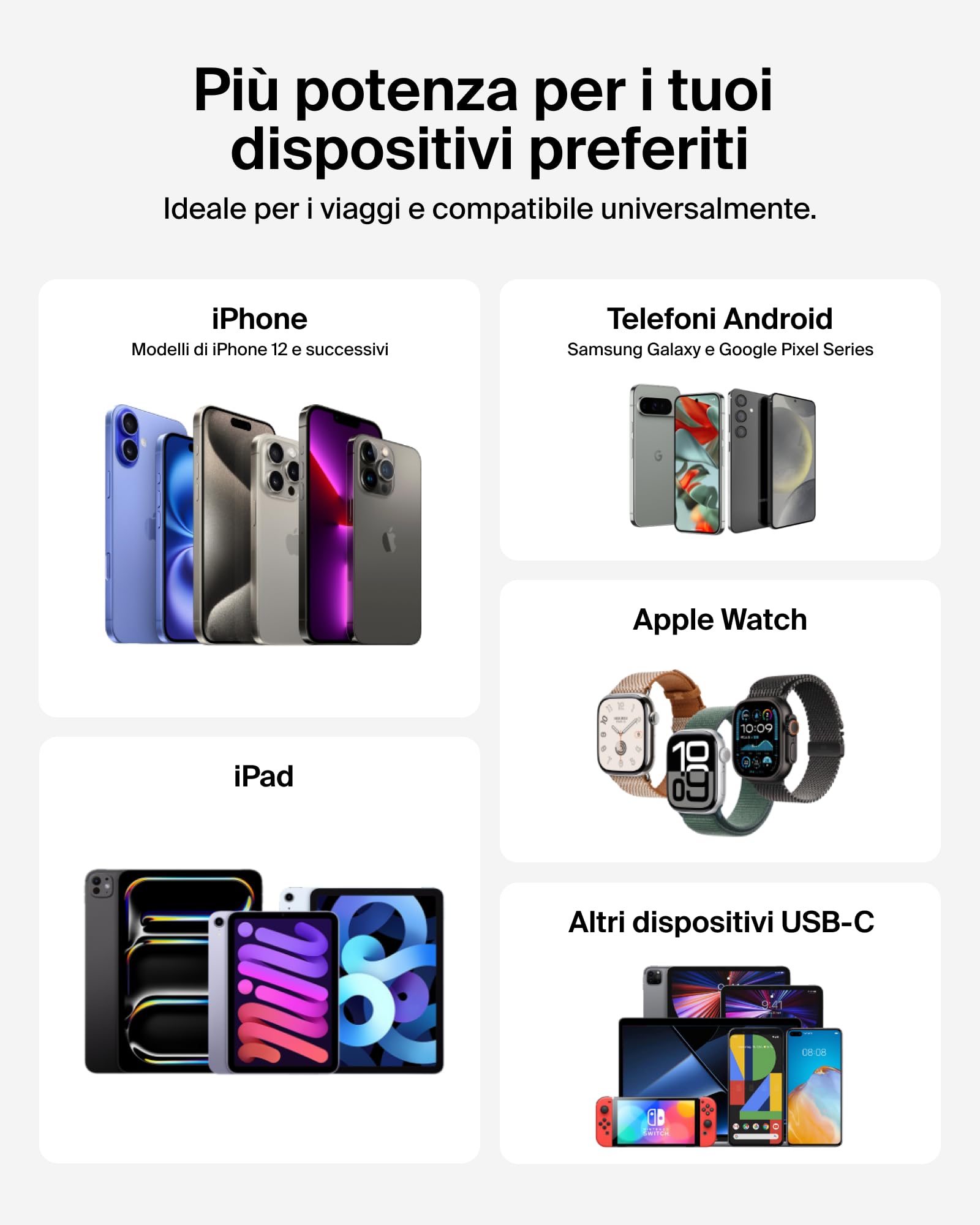 belkin-boostcharge-pro-power-bank-10-000-mah-45w-con-caricatore-apple-watch-inte image 8