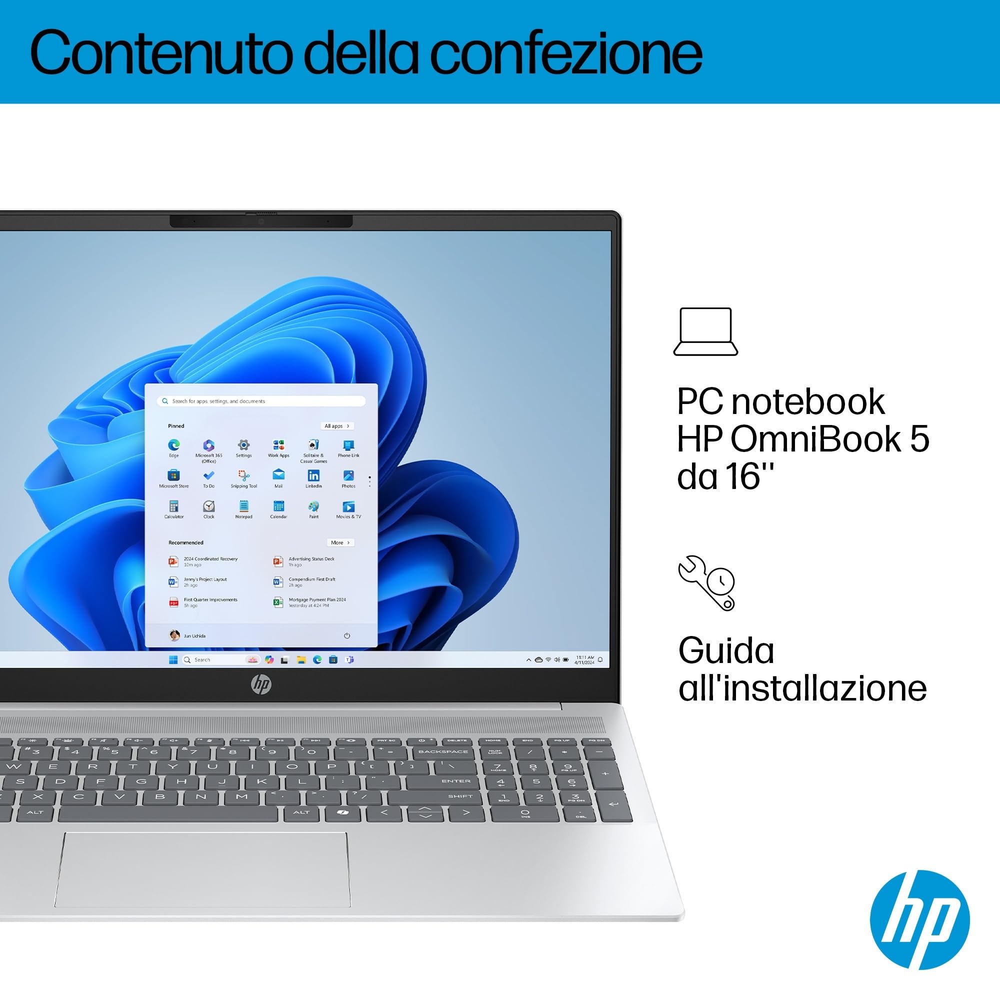 hp-omnibook-5-16-ag1000slx-notebook-con-amd-ryzen-ai-5-330-16-gb-ram-512-gb-ssd- image 8