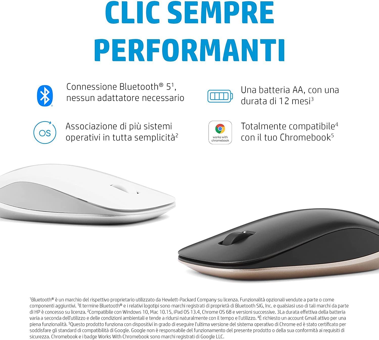 hp-410-mouse-wireless-slim-bluetooth-5-0-sensore-ottico-2000-dpi-3-pulsanti-desi image 5