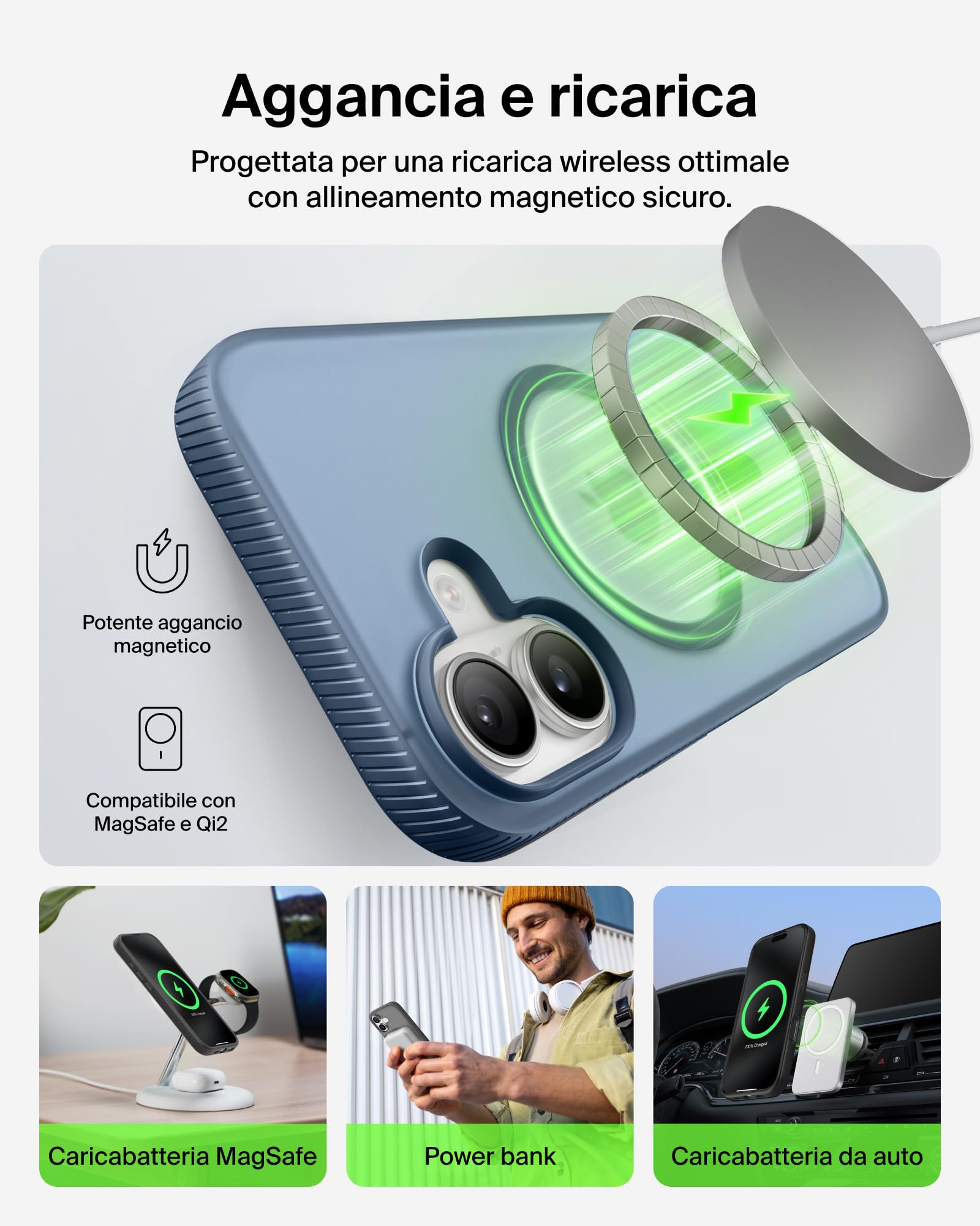belkin-sheerforce-grip-cover-per-iphone-17-compatibile-magsafe-custodia-bumper-s image 3