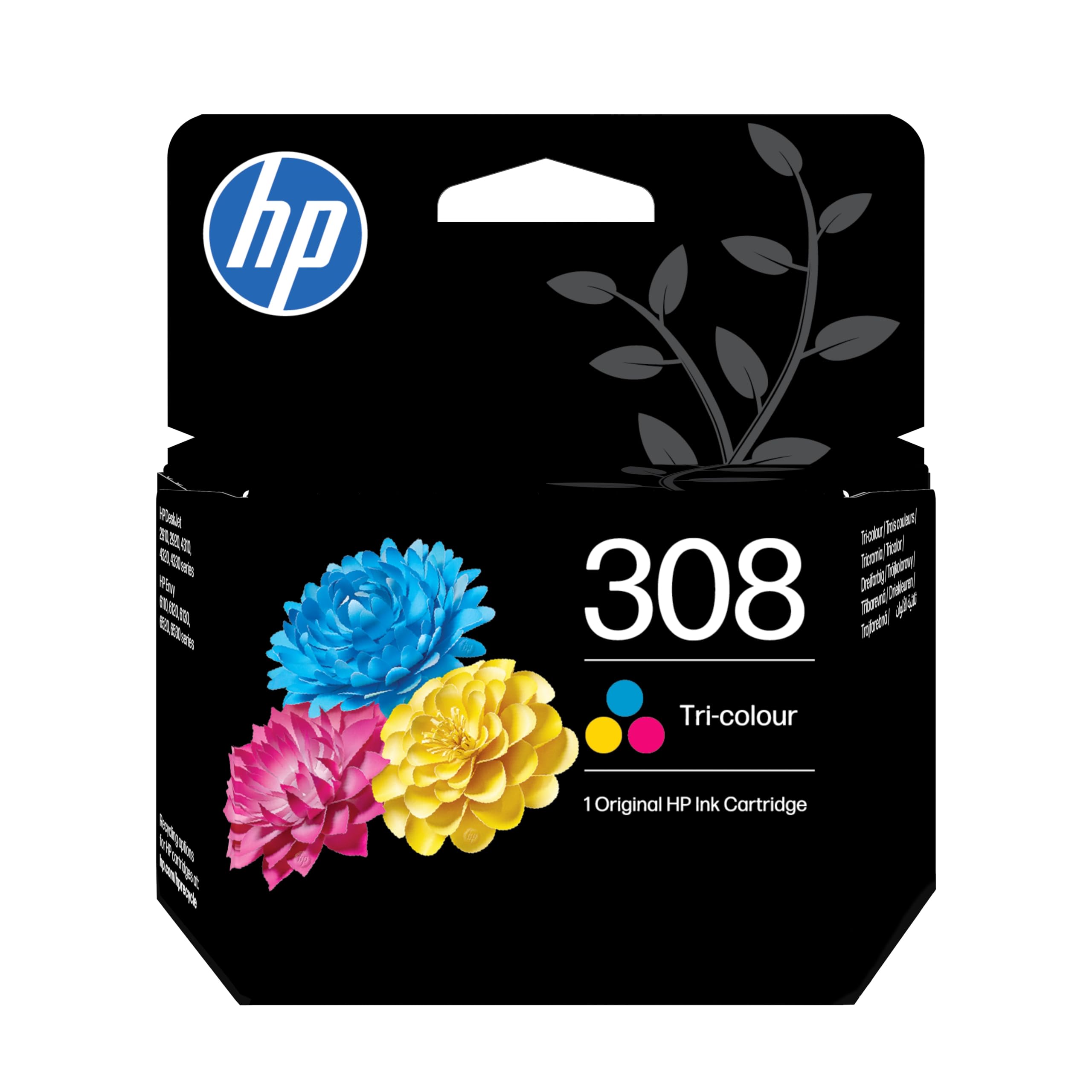 hp-308-tricolore-7fp20ue-cartuccia-originale-120-pagine-per-hp-deskjet-2910-2920 image 1