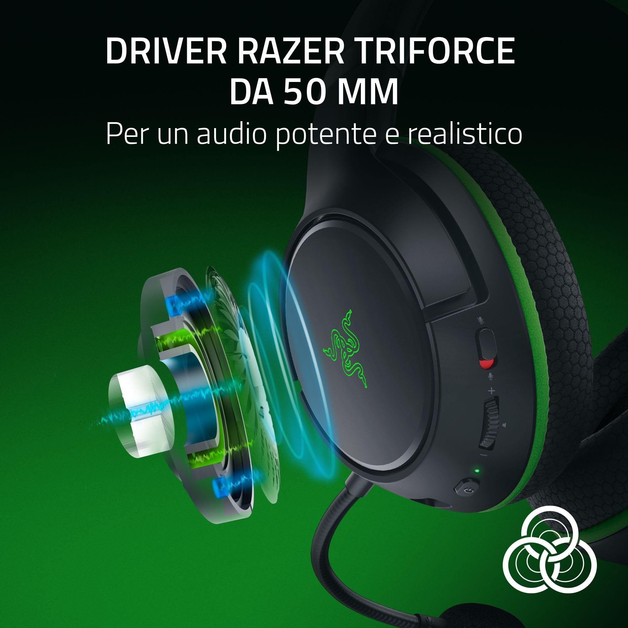 razer-kaira-hyperspeed-cuffie-gaming-wireless-per-xbox-hyperspeed-2-4-ghz-driver image 3