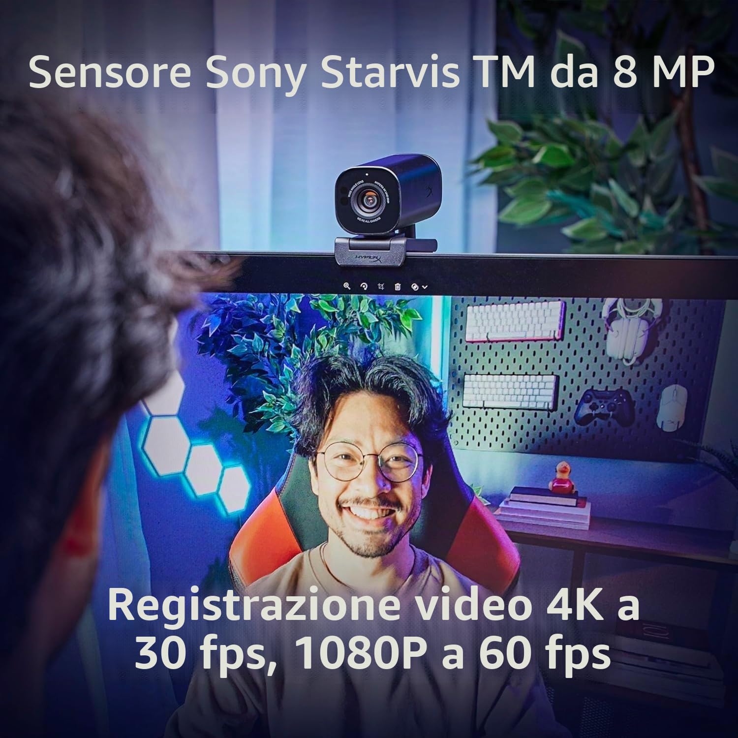 hyperx-vision-s-webcam-4k-30fps-con-sensore-sony-starvis-8mp-campo-visivo-90-win image 7