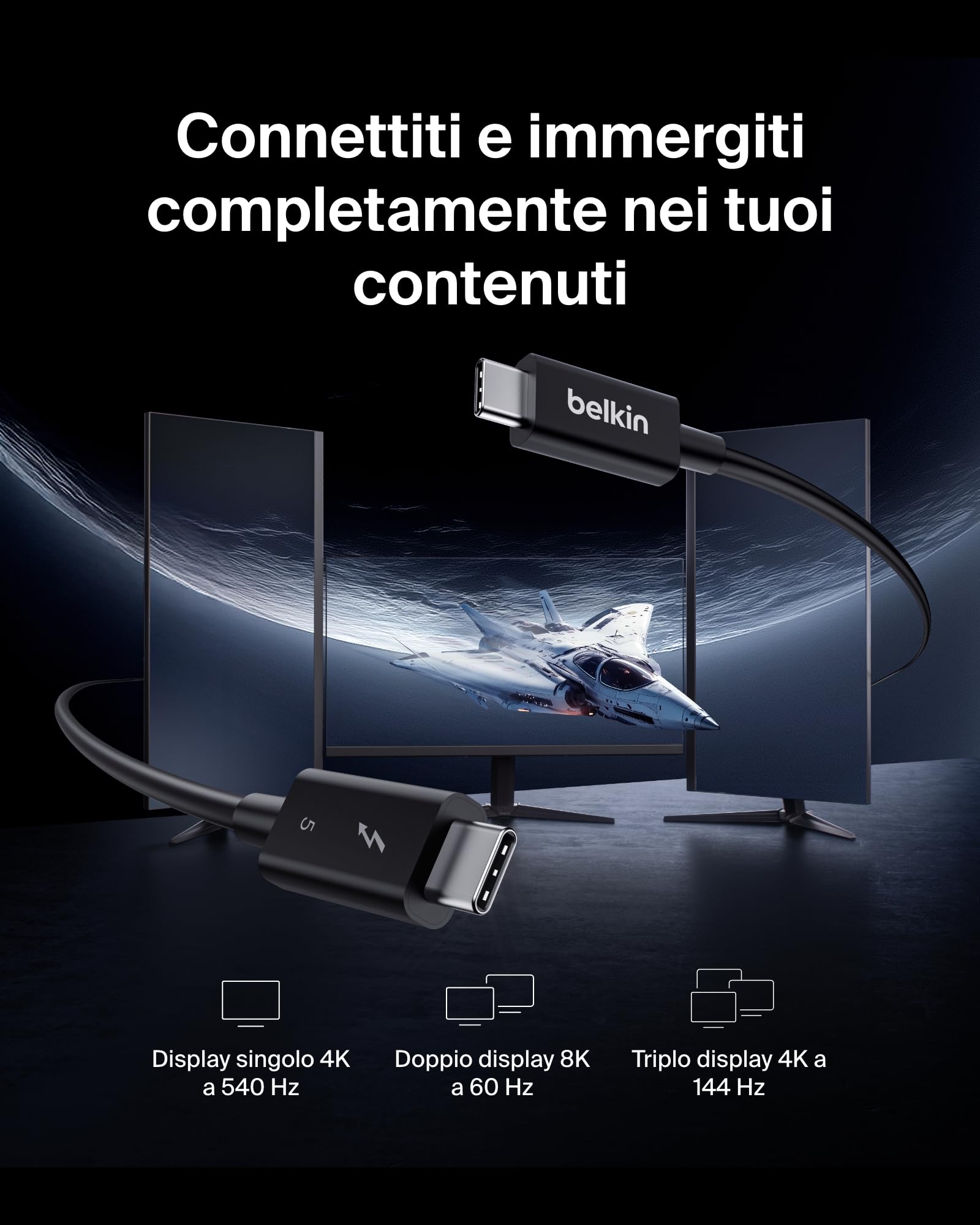 belkin-cavo-usb-c-thunderbolt-5-240w-1-m-power-delivery-240-w-fino-a-120-gbps-co image 5