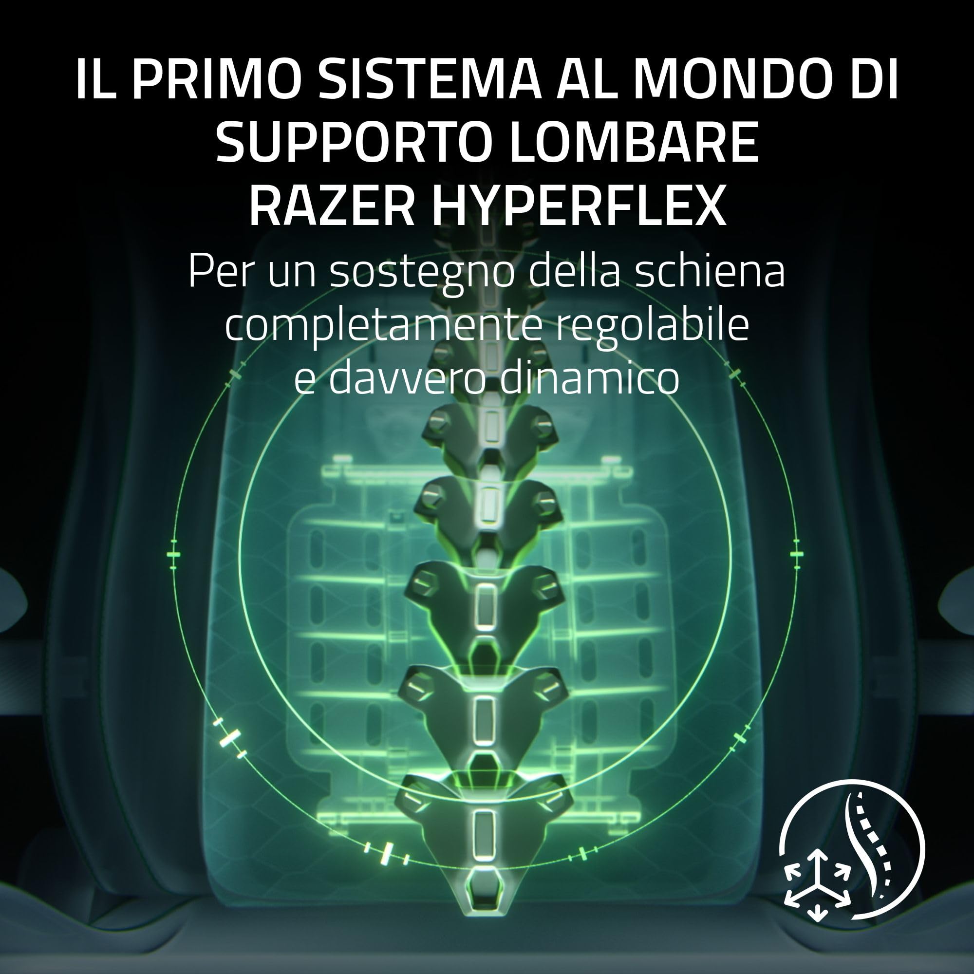 razer-iskur-v2-newgen-sedia-ergonomica-da-gaming-con-supporto-lombare-hyperflex- image 3