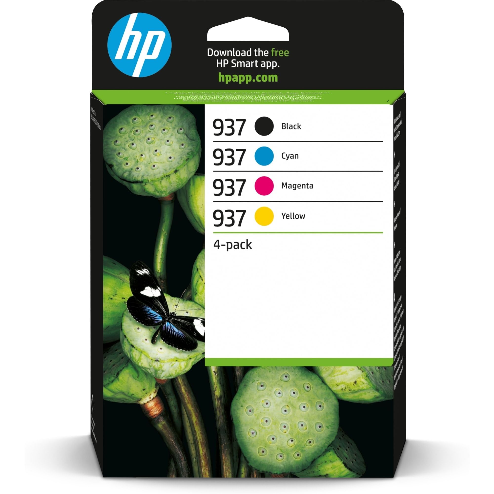 hp-937-multipack-cartucce-originali-6c400ne-nero-1250-pagine-ciano-magenta-giall image 1
