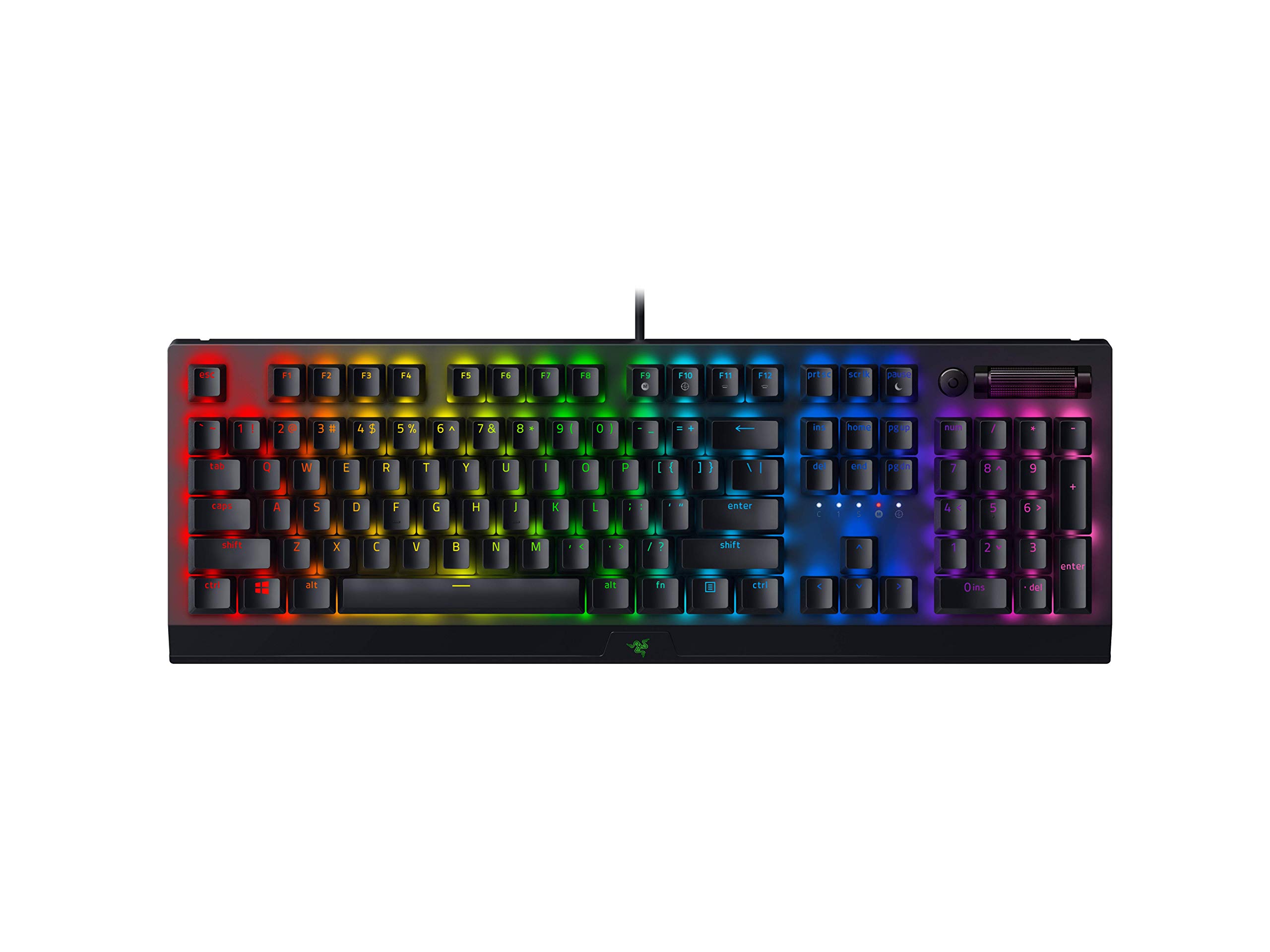 razer-blackwidow-v4-x-green-switch-tastiera-meccanica-da-gaming-con-snap-tap-6-m image 1
