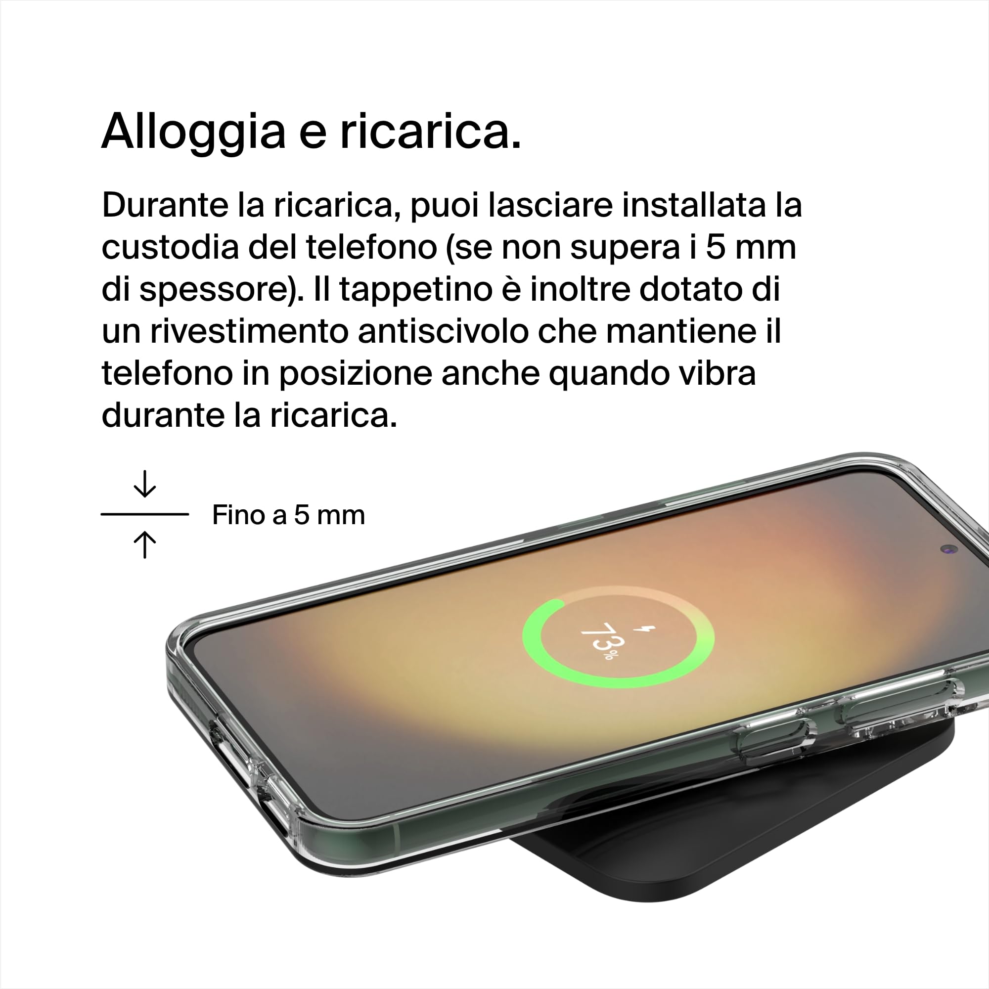 belkin-boostcharge-pro-tappetino-di-ricarica-wireless-universale-15w-ad-allineam image 4