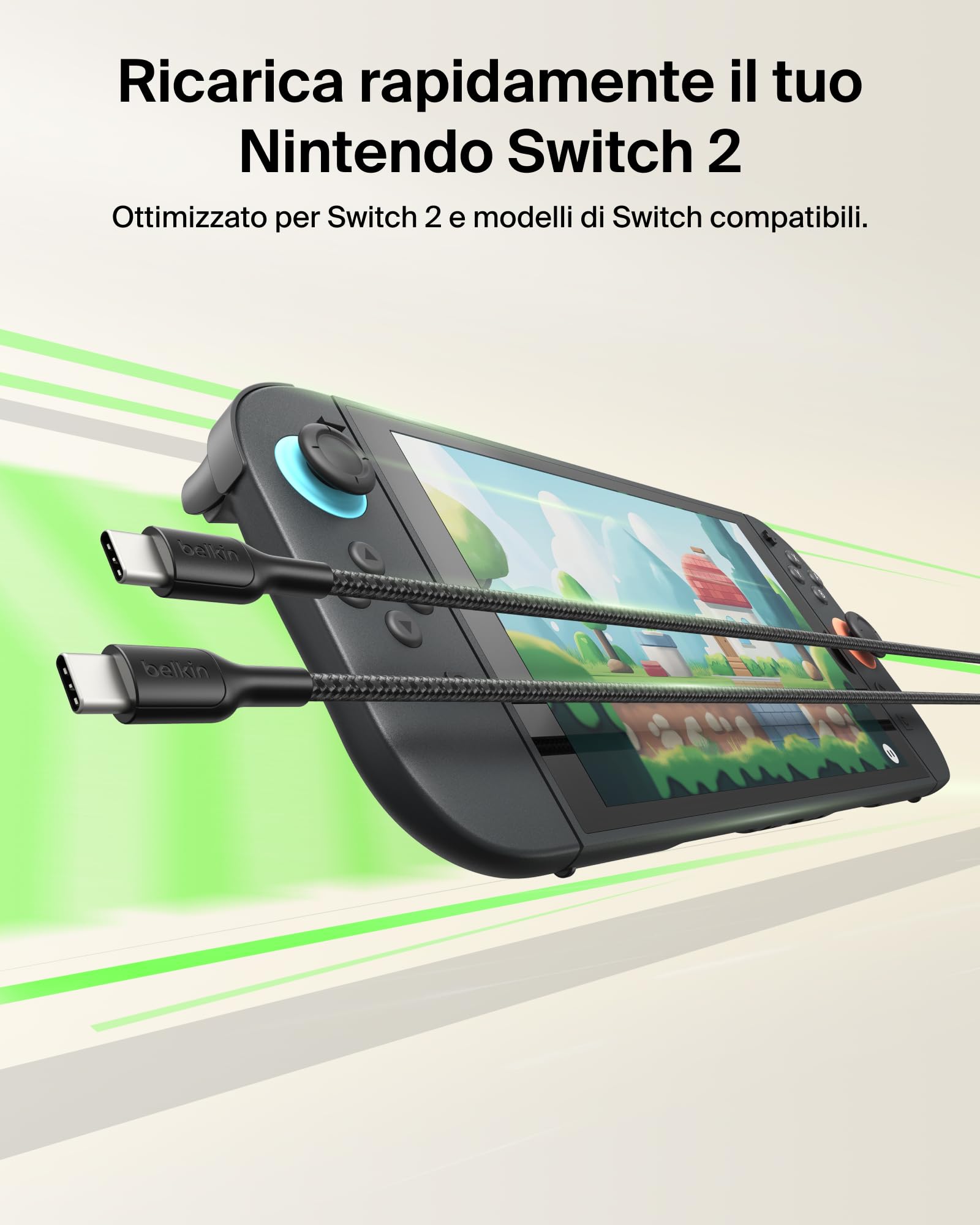 belkin-gaming-cavo-usb-c-a-usb-c-intrecciato-60-w-2-m-cavo-ricarica-rapida-certi image 2