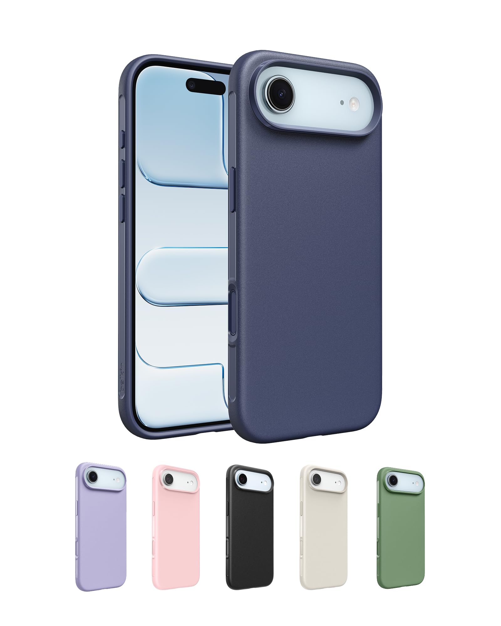 belkin-sheerforce-protect-cover-per-iphone-17-compatibile-magsafe-e-qi2-protezio image 2