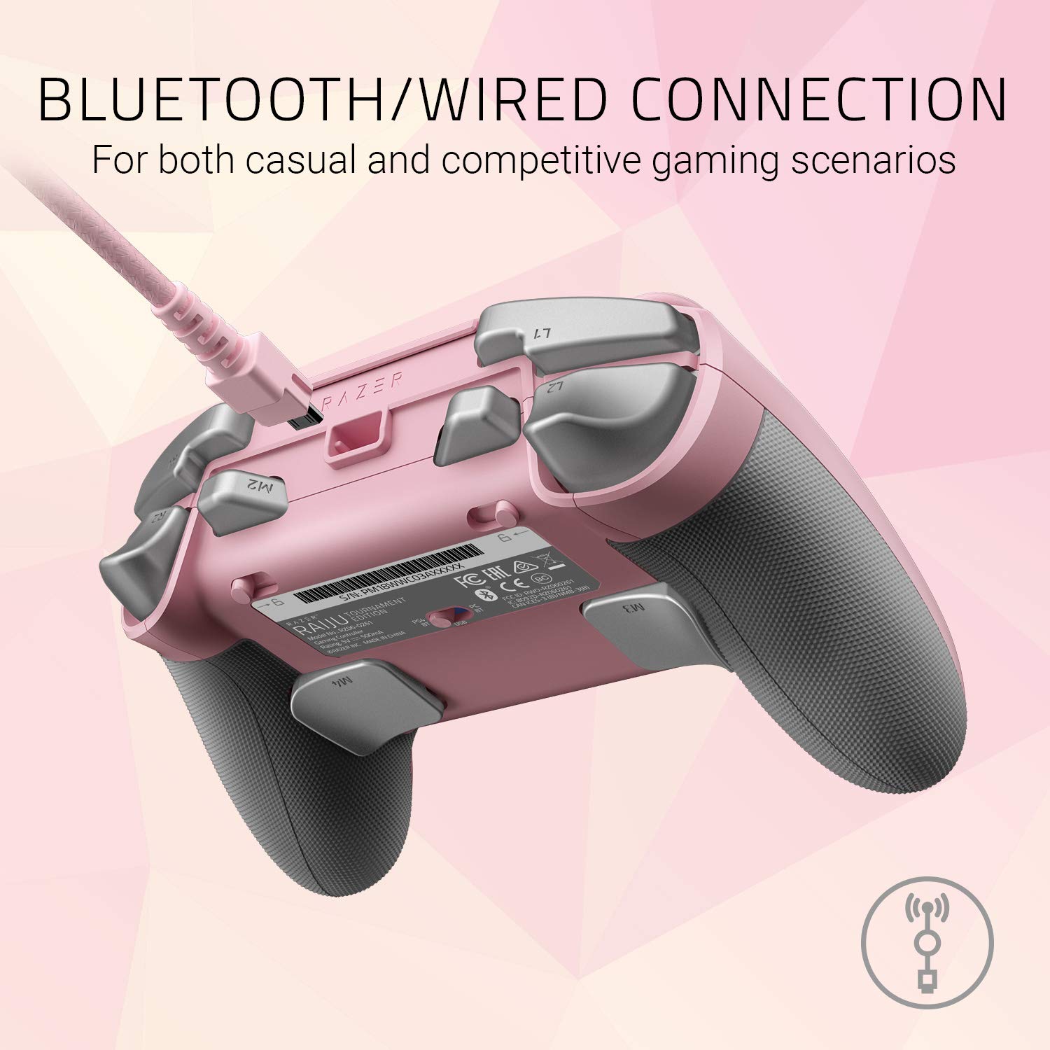 razer-raiju-tournament-edition-quartz-2019-controller-gaming-wireless-e-cablato- image 3