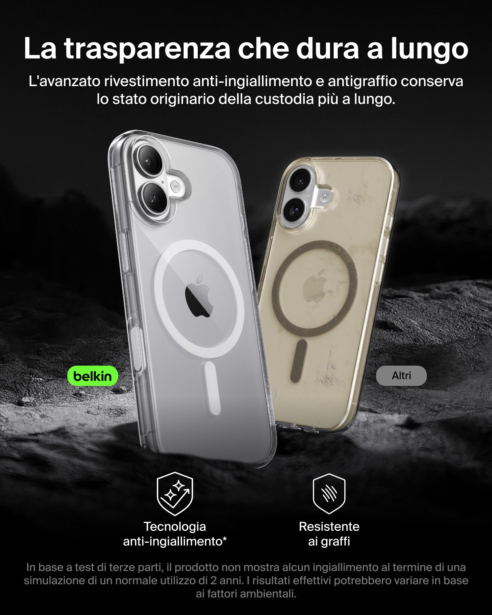 belkin-sheerforce-clear-cover-per-iphone-17-custodia-sottile-trasparente-compati image 7