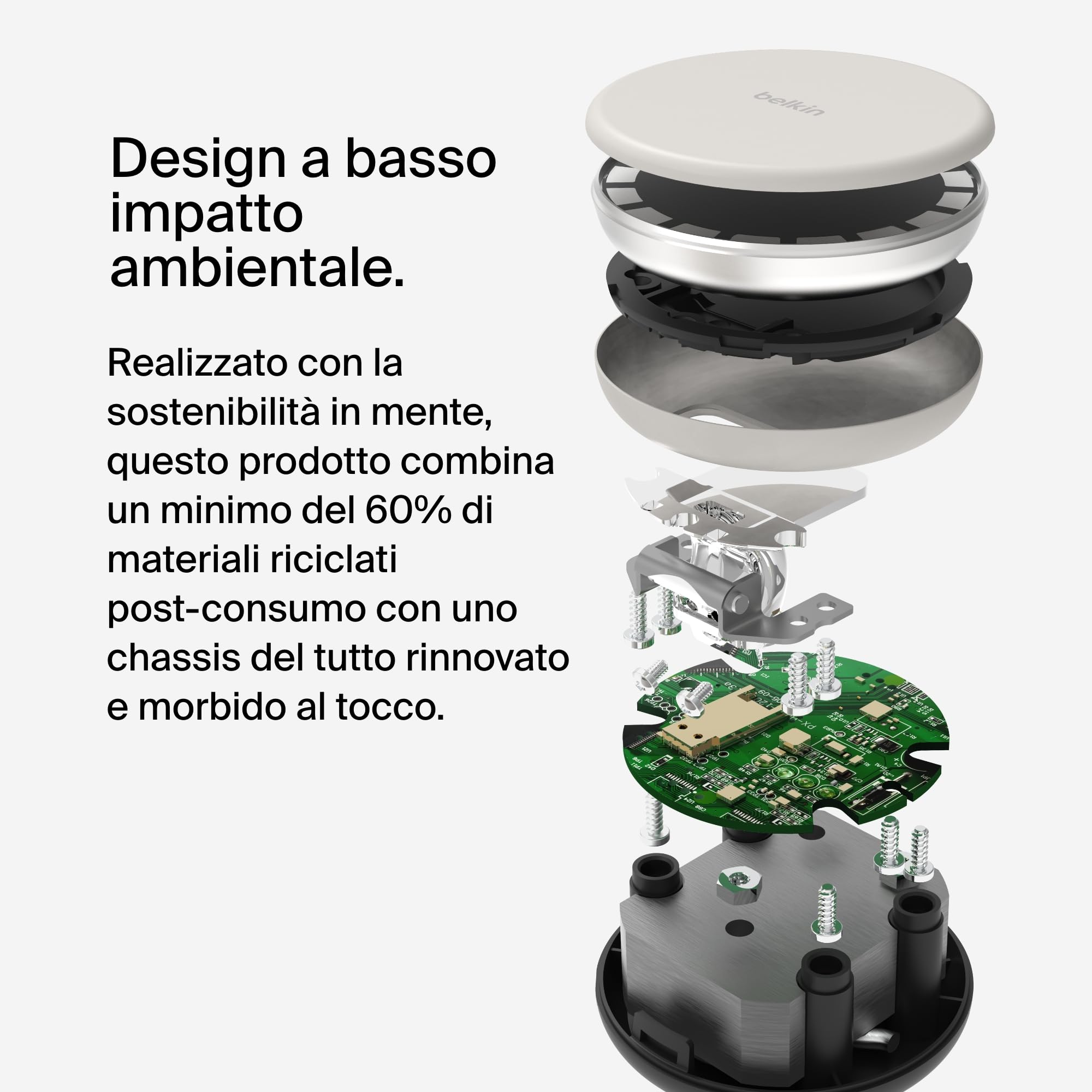 belkin-boostcharge-pro-dock-di-ricarica-wireless-2-in-1-con-magsafe-15-w-per-iph image 6