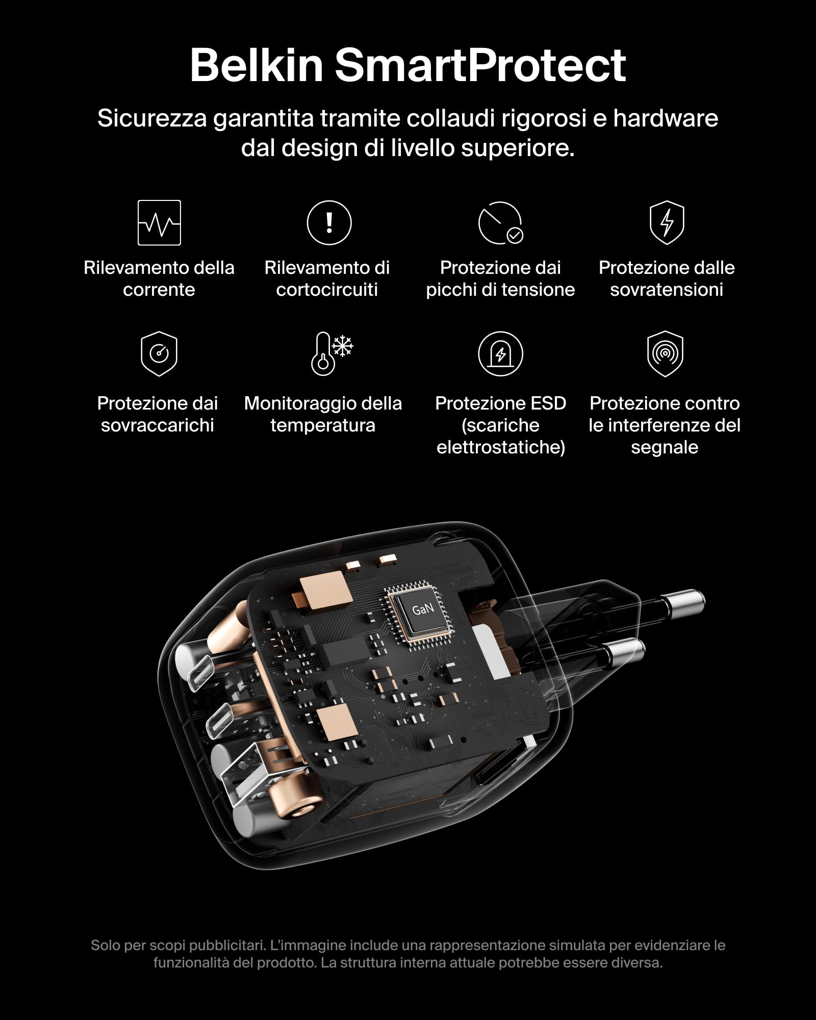 belkin-70w-caricatore-usb-c-a-3-porte-2-usb-c-1-usb-a-gan-con-spine-usa-gb-eu-ca image 5