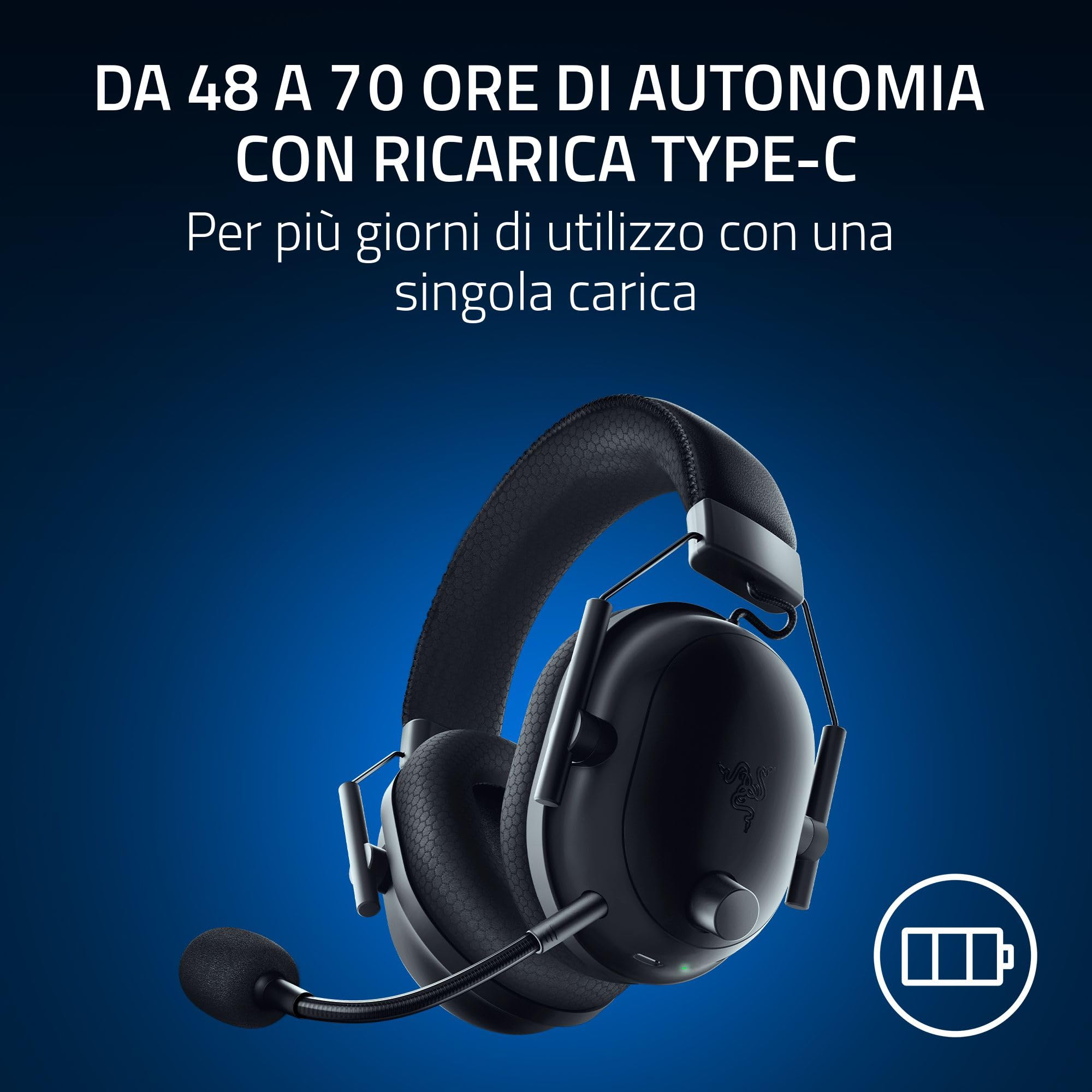 razer-blackshark-v2-pro-playstation-cuffie-e-sport-wireless-per-ps5-con-driver-t image 8