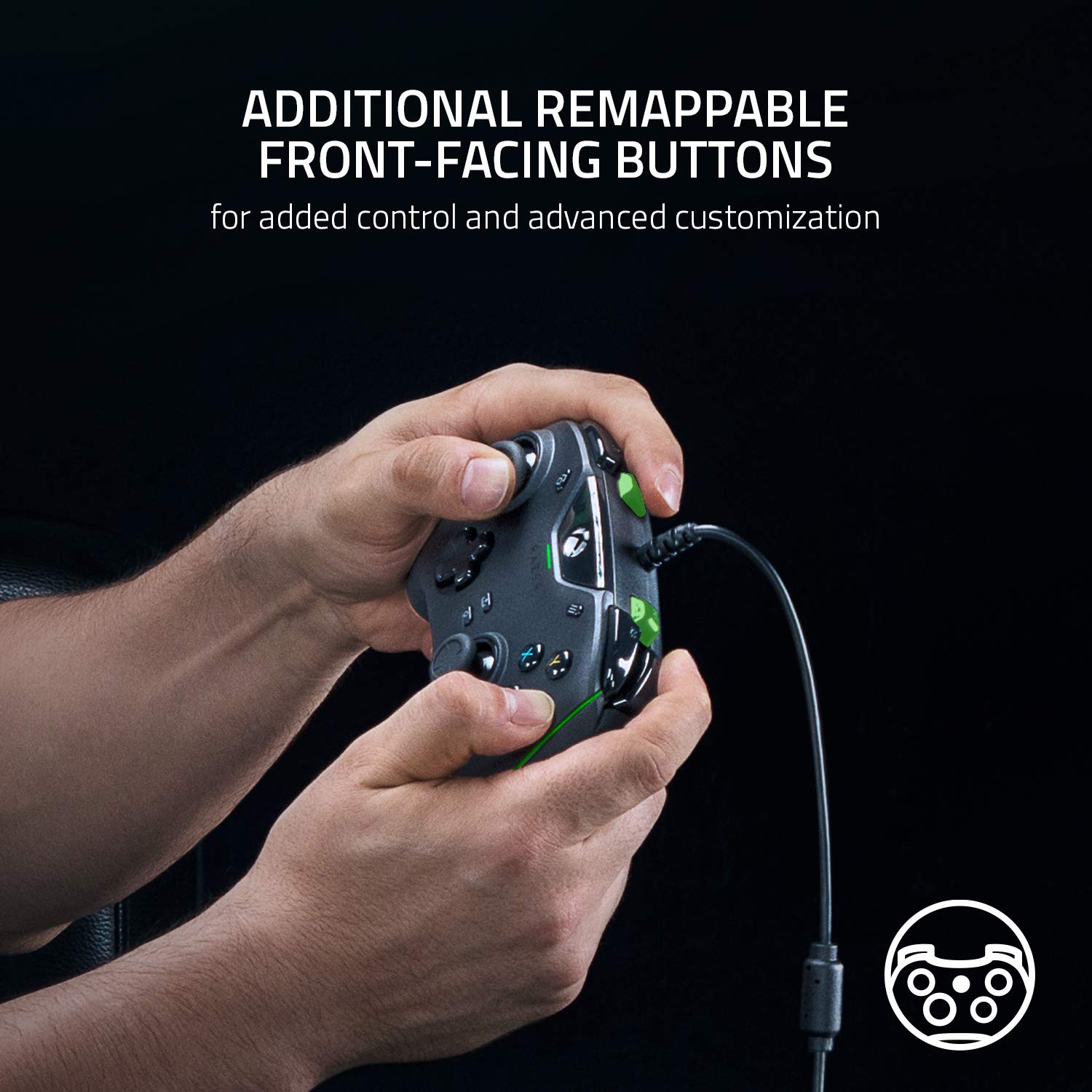 razer-wolverine-v2-controller-cablato-per-xbox-series-x-s-xbox-one-e-pc-con-2-pu image 4