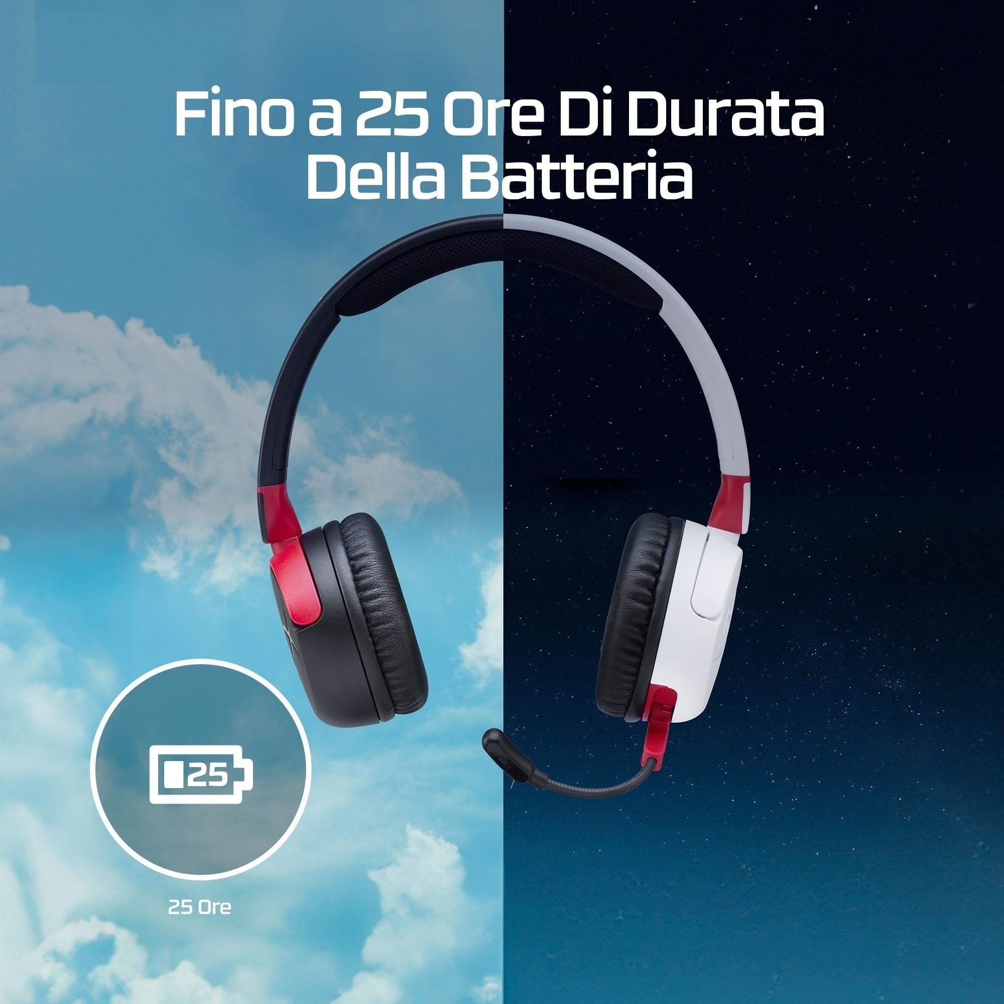 hyperx-cloud-mini-wireless-cuffie-gaming-wireless-per-ragazzi-bluetooth-5-3-limi image 2