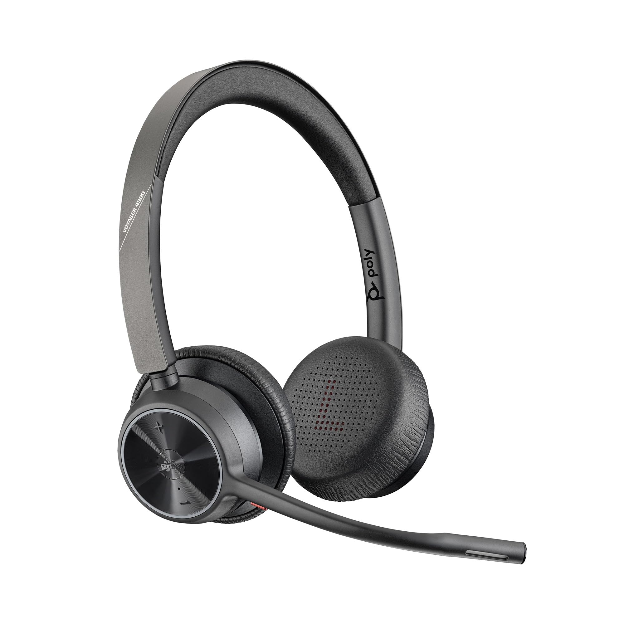 poly-voyager-4320-uc-cuffia-wireless-bluetooth-5-1-con-dongle-usb-c-bt700-microf image 1