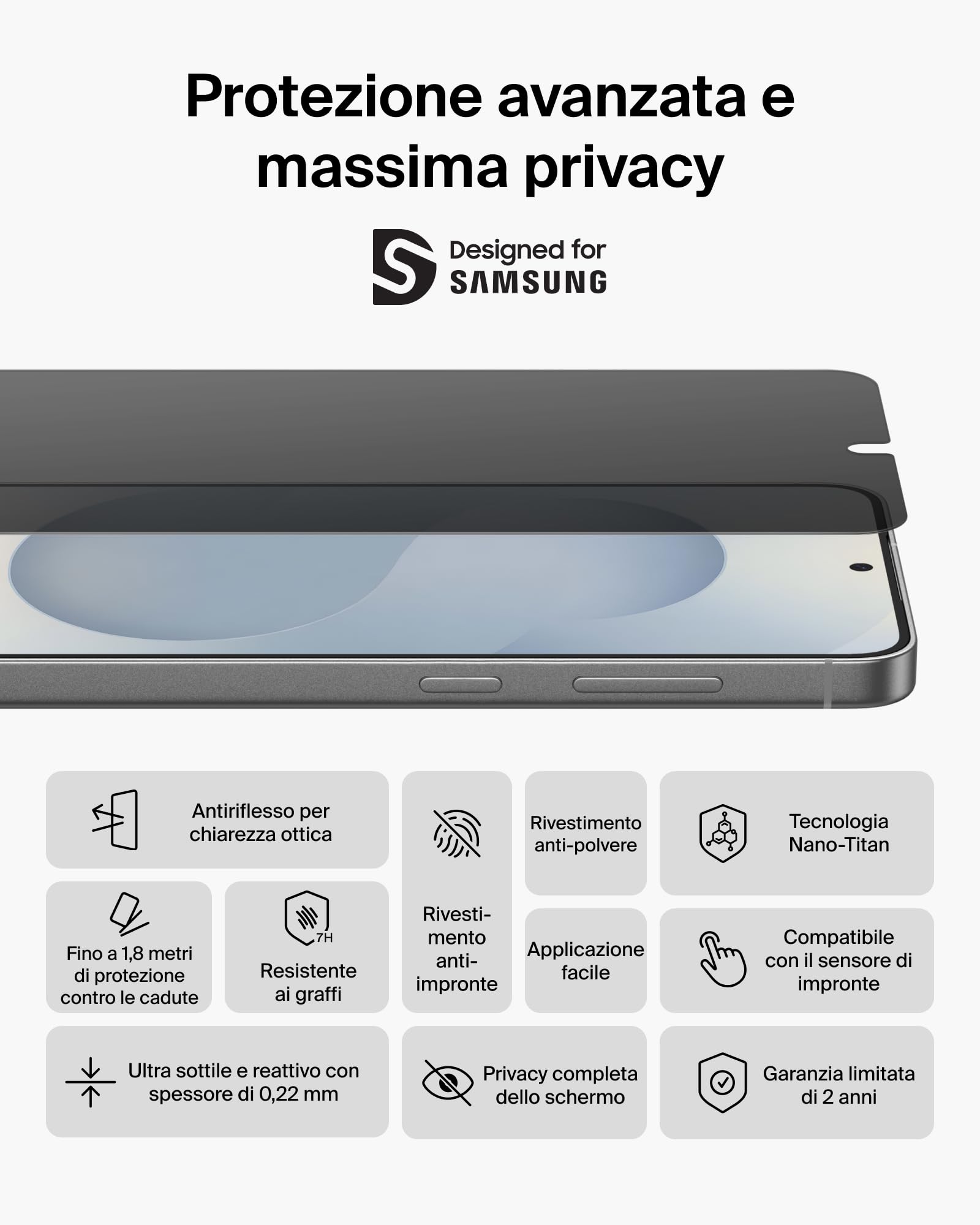belkin-screenforce-titan-ecoguard-pellicola-privacy-2-vie-in-rpet-con-nano-titan image 2