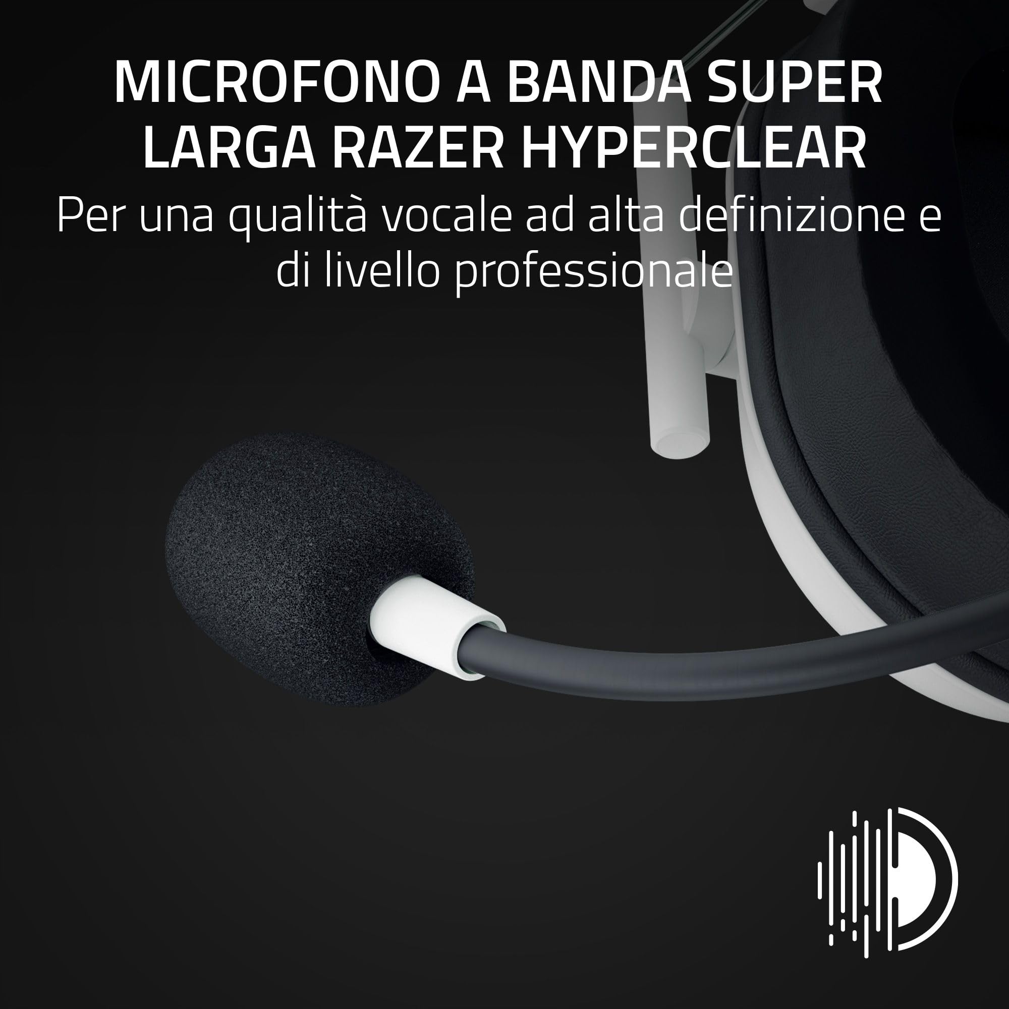 razer-blackshark-v2-hyperspeed-cuffie-gaming-wireless-e-sport-ultraleggere-280g- image 3