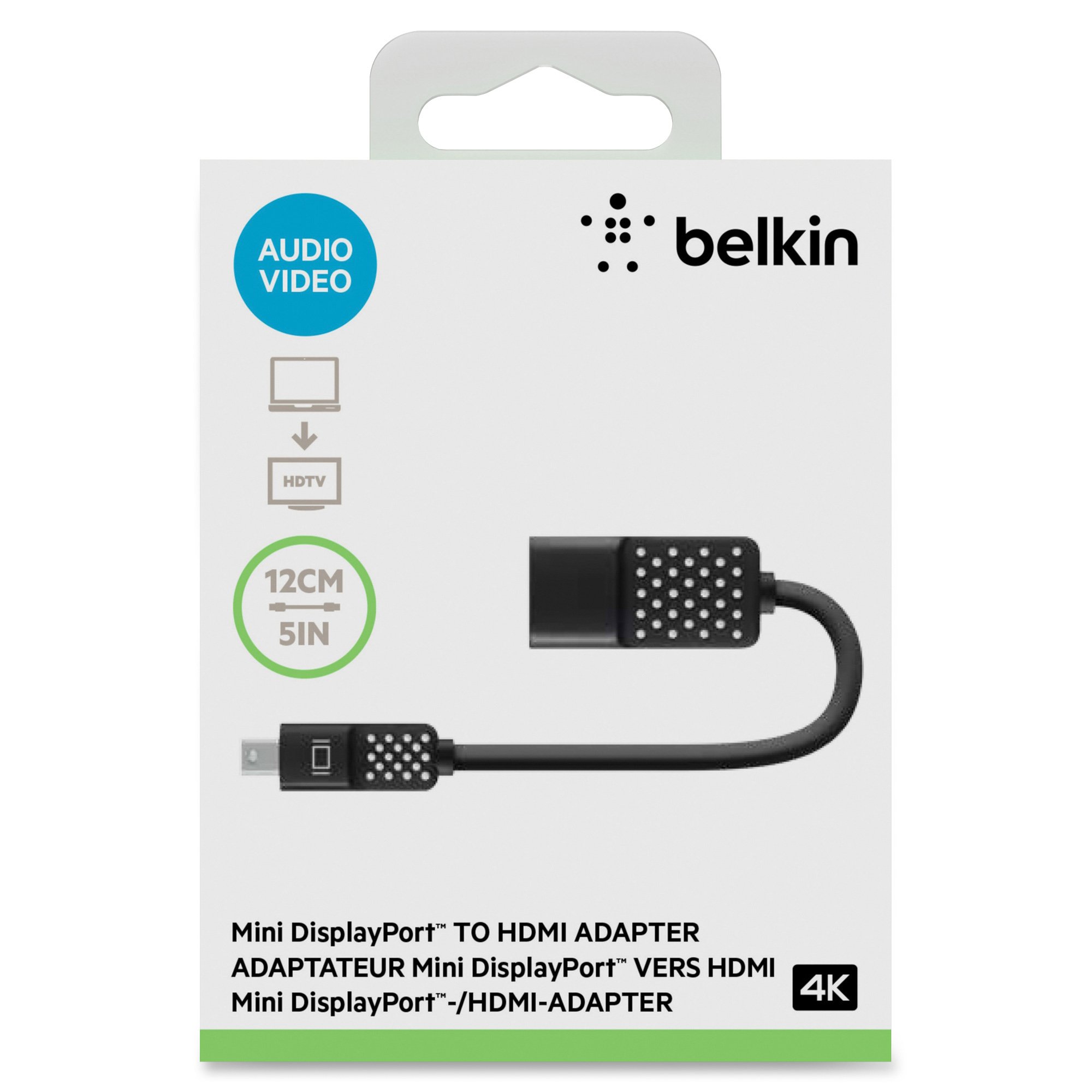 belkin-f2cd079bt-adattatore-mini-displayport-a-hdmi-4k-audio-e-video-plug-play-1 image 4