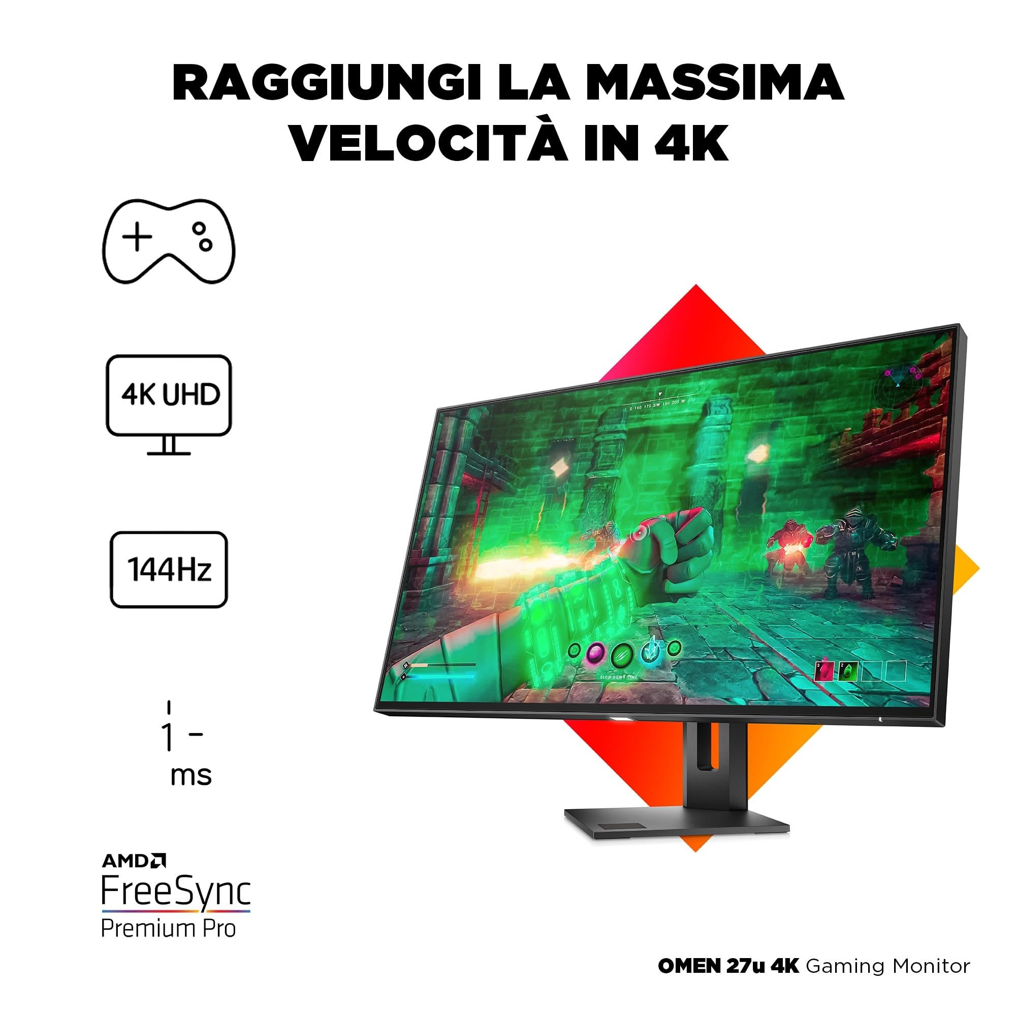 hp-omen-27u-monitor-gaming-27-4k-uhd-144hz-ips-1ms-hdmi-2-1-compatibile-ps5-e-xb image 8