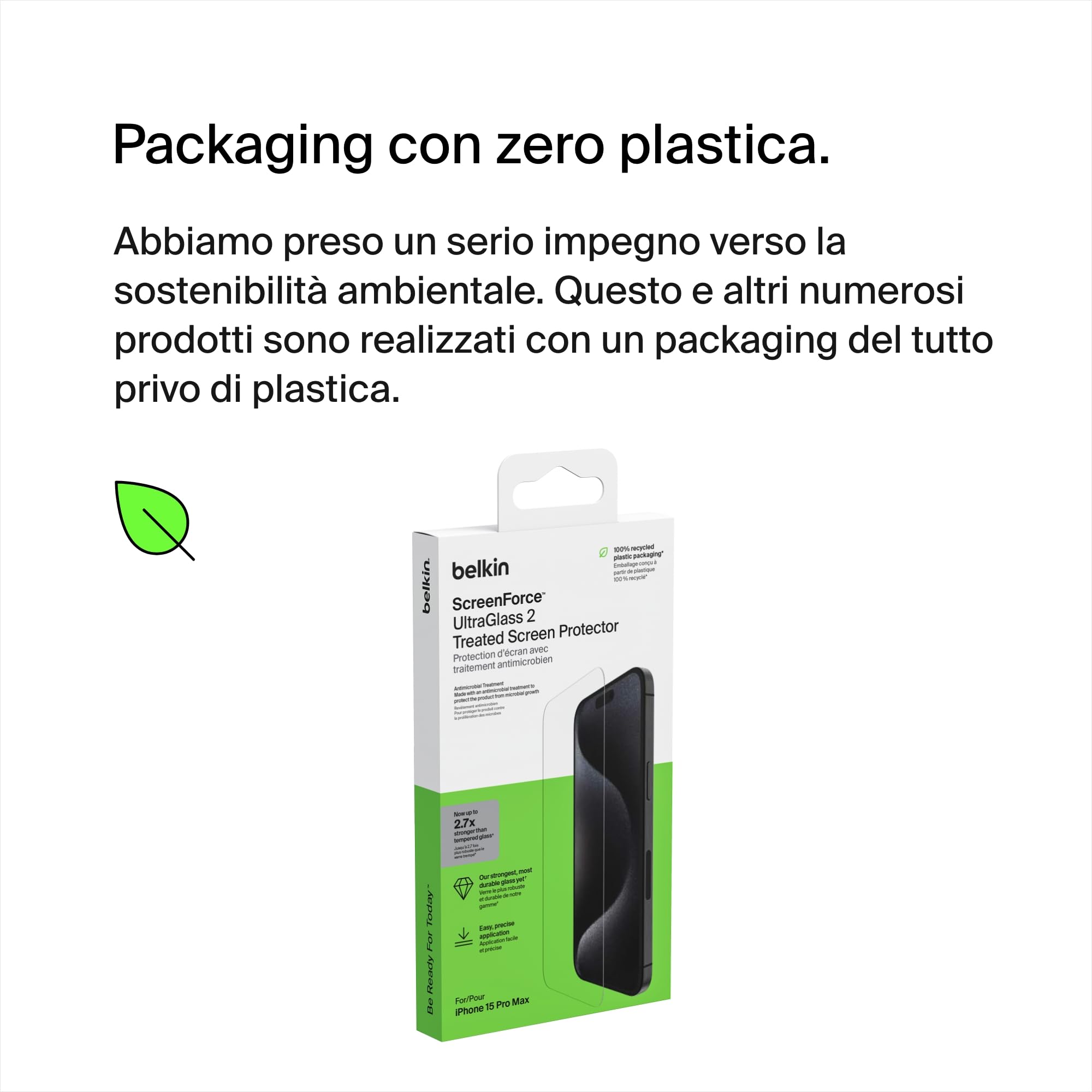 belkin-screenforce-ultraglass-2-proteggi-schermo-antimicrobico-9h-per-iphone-15- image 8